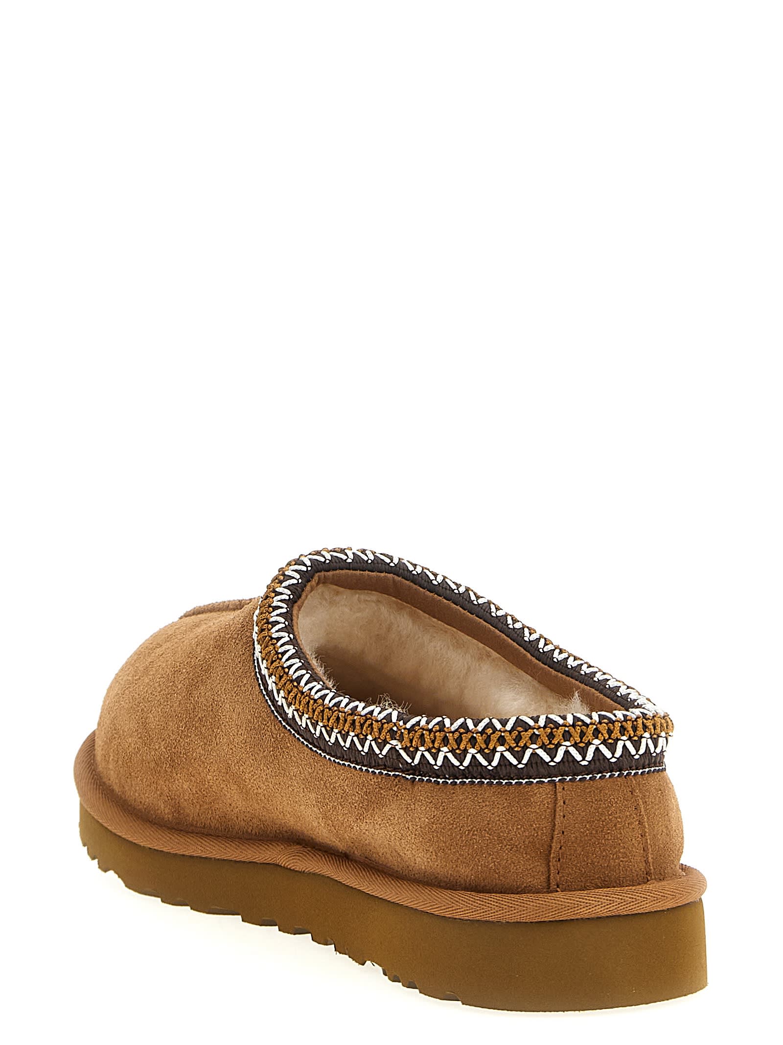 Ugg Tasman 5950-che Clogs Mens 7 Chestnut Suede Comfort Slip On Slippers Rhs2608 (brown,7) In Brown