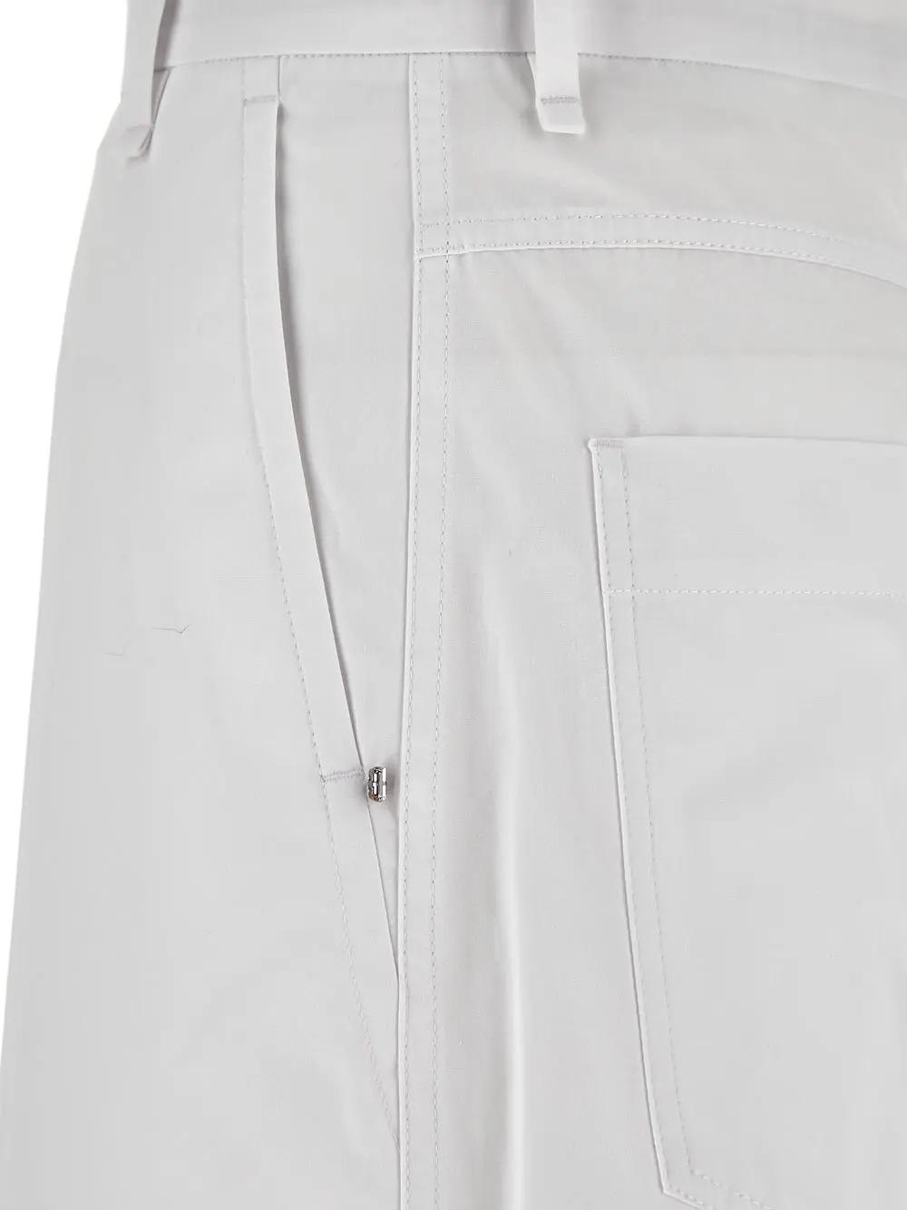 Shop Sportmax Gebe Trousers In Optical White