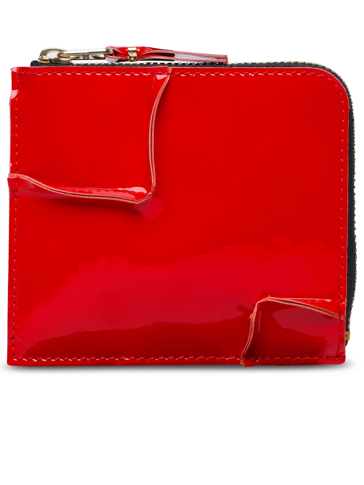 Shop Comme Des Garçons Medley Red Leather Wallet