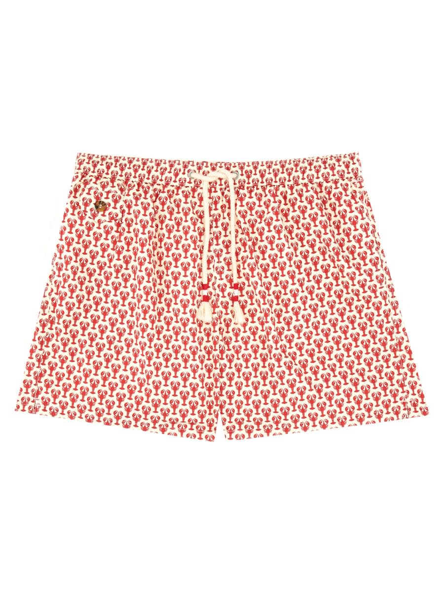 Mc2 Saint Barth Costume Da Bagno Boxer In Multicolour