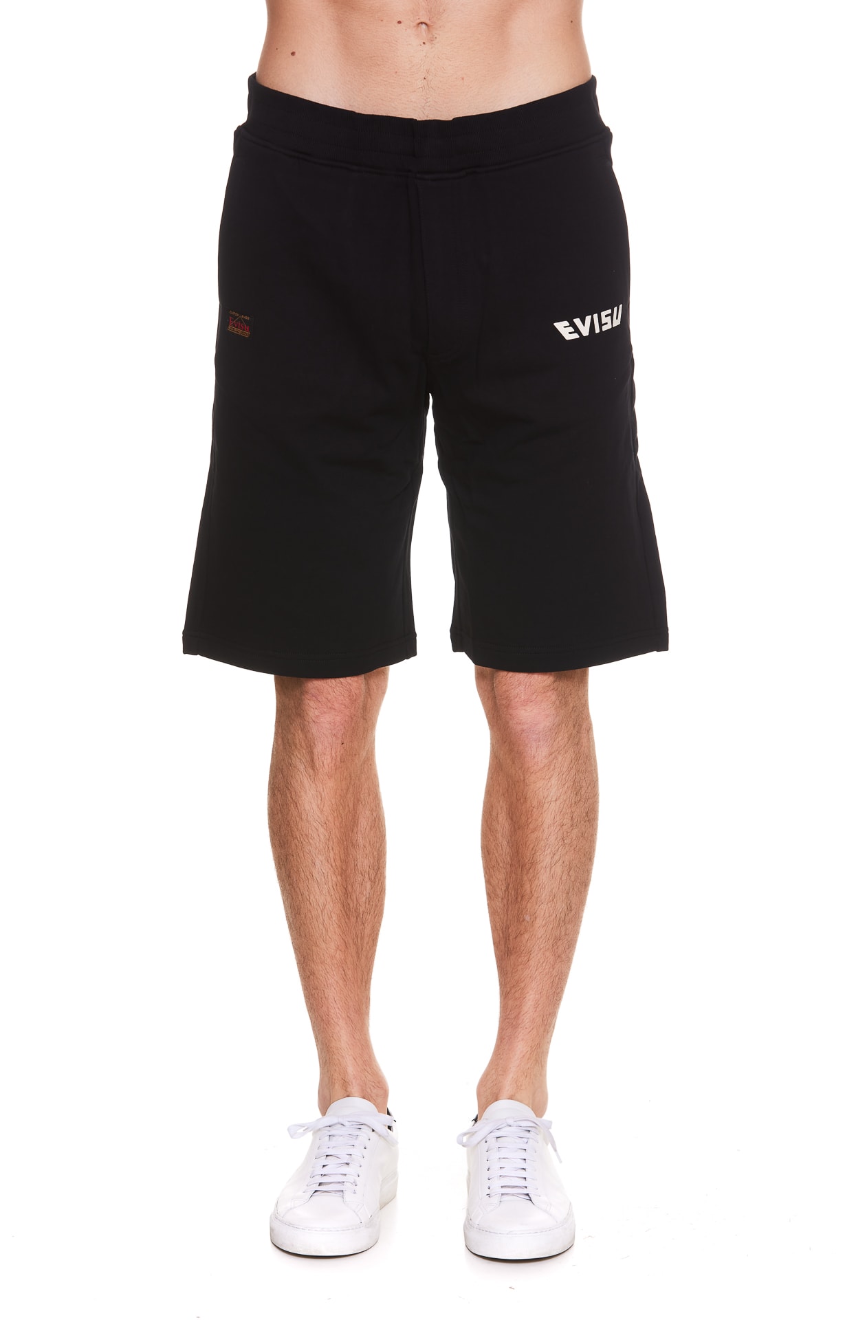Evisu komainu daicock print shorts