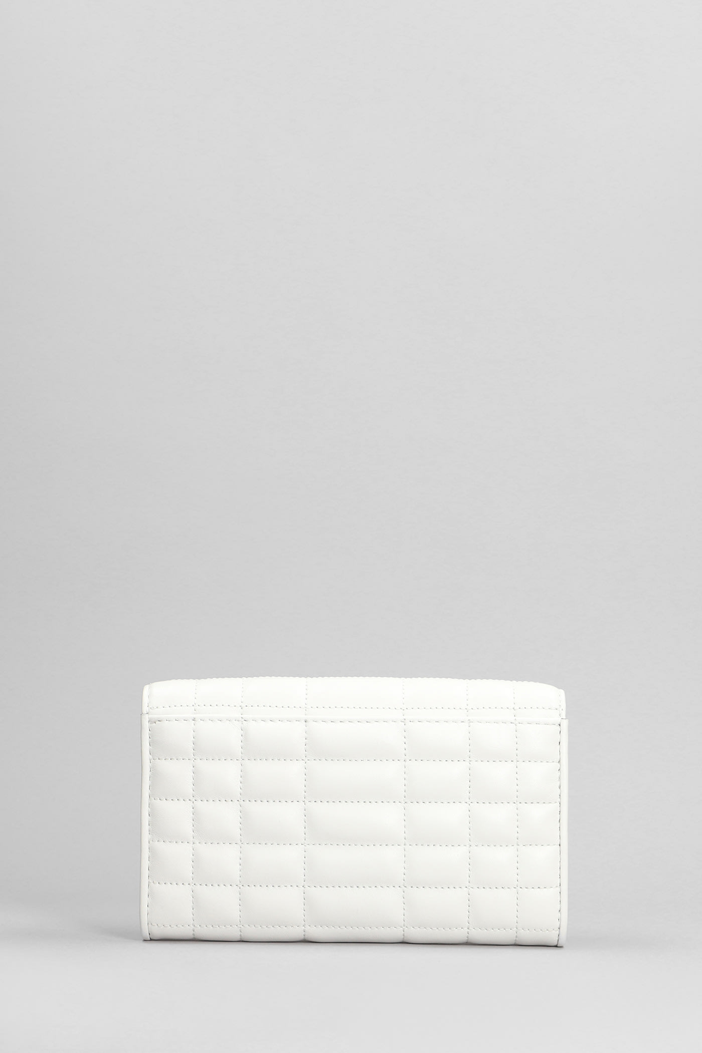 Shop Michael Kors Tribeca Shoulder Bag In White Leather