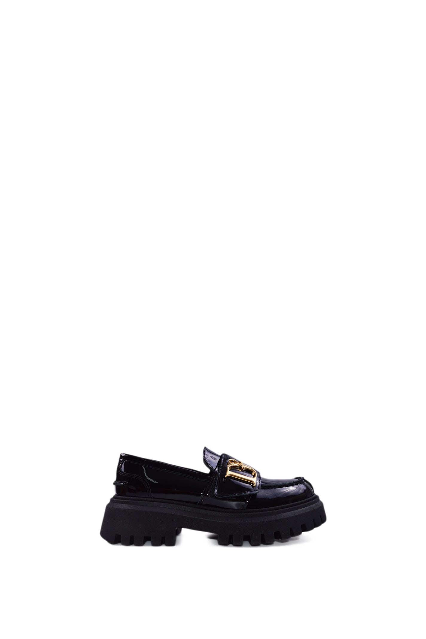 DSQUARED2 LEATHER LOAFERS