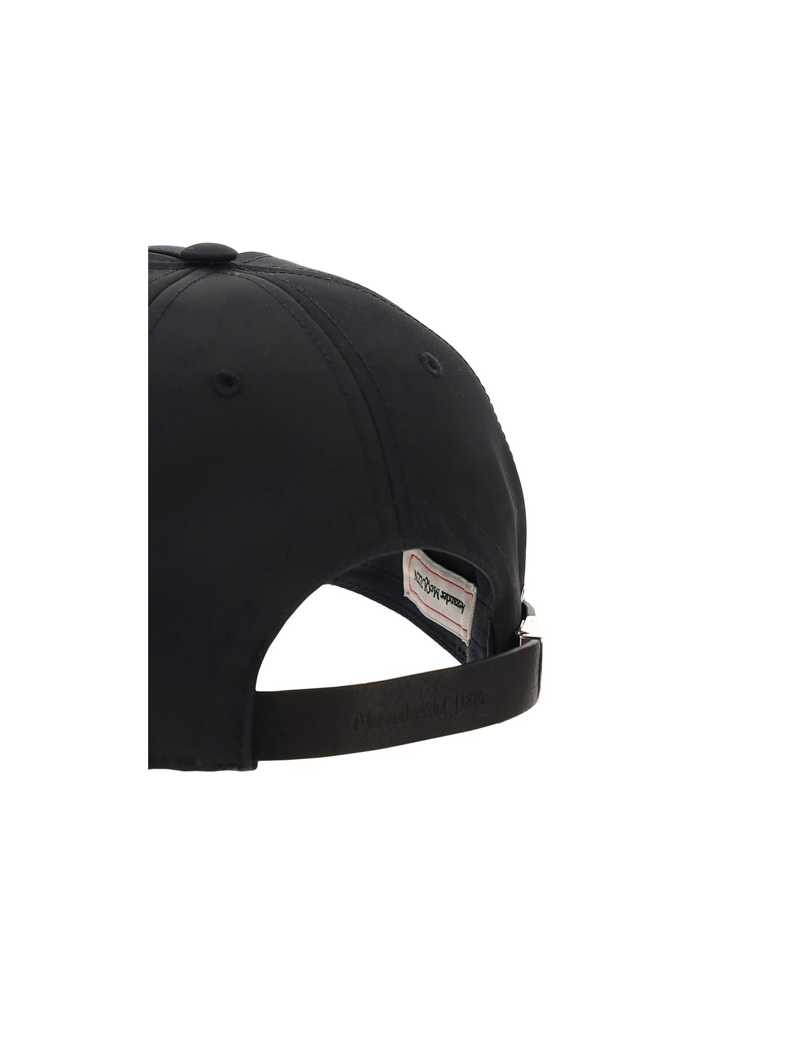 Alexander Mcqueen Graffiti-print Baseball Cap In Black