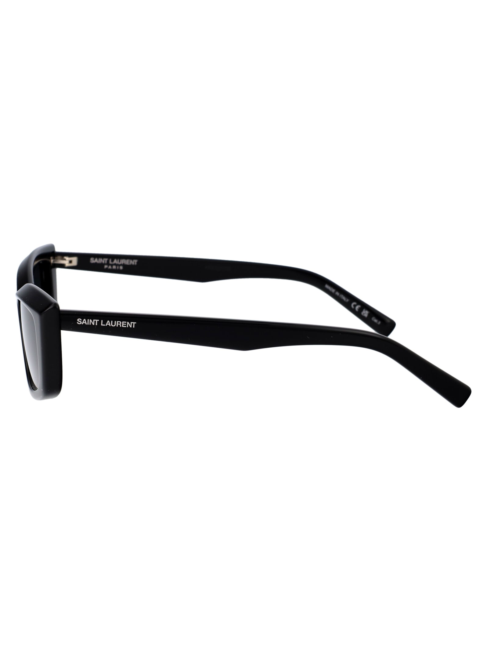 Shop Saint Laurent Sl 658 Sunglasses In 001 Black Black Black