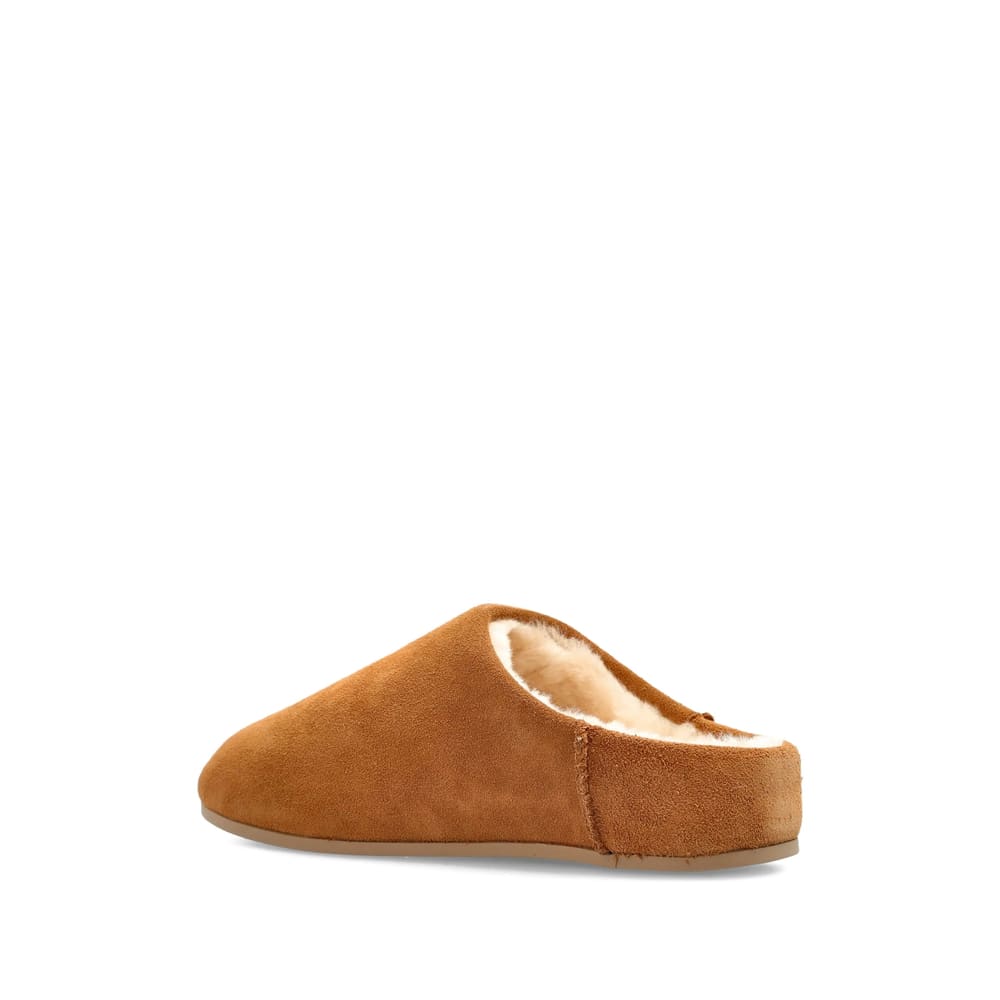 Ugg Slip-on Sandals With Smooth Suede Exterior In Multi