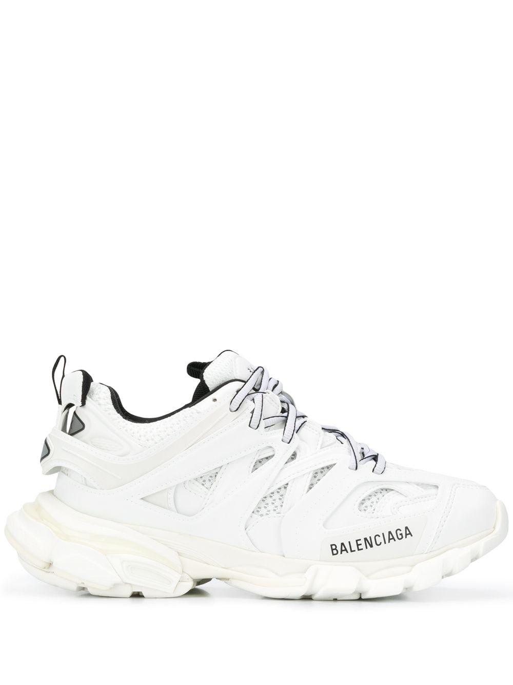 Shop Balenciaga Track Low-top Sneakers In White