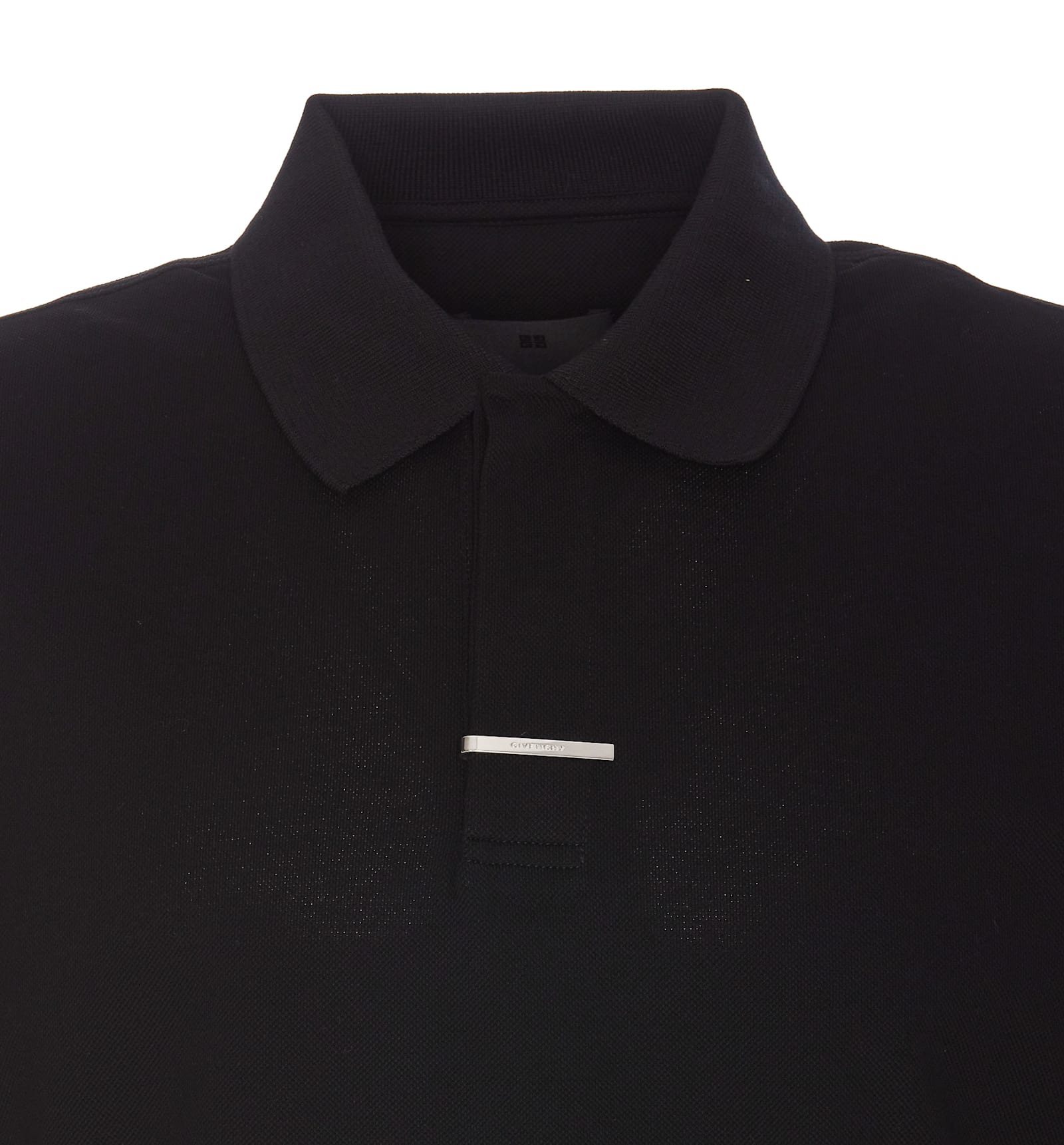 Shop Givenchy Polo In Black