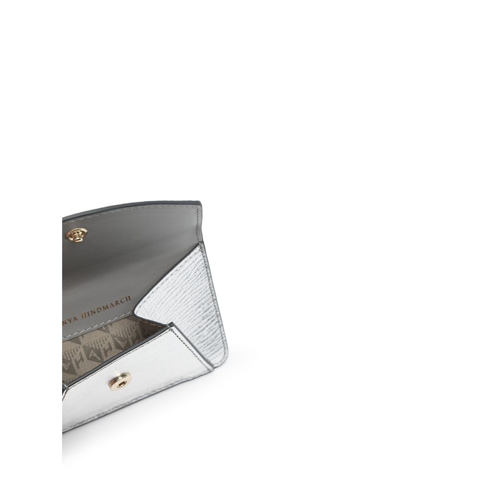 Anya Hindmarch Small Leather Goods In Silver