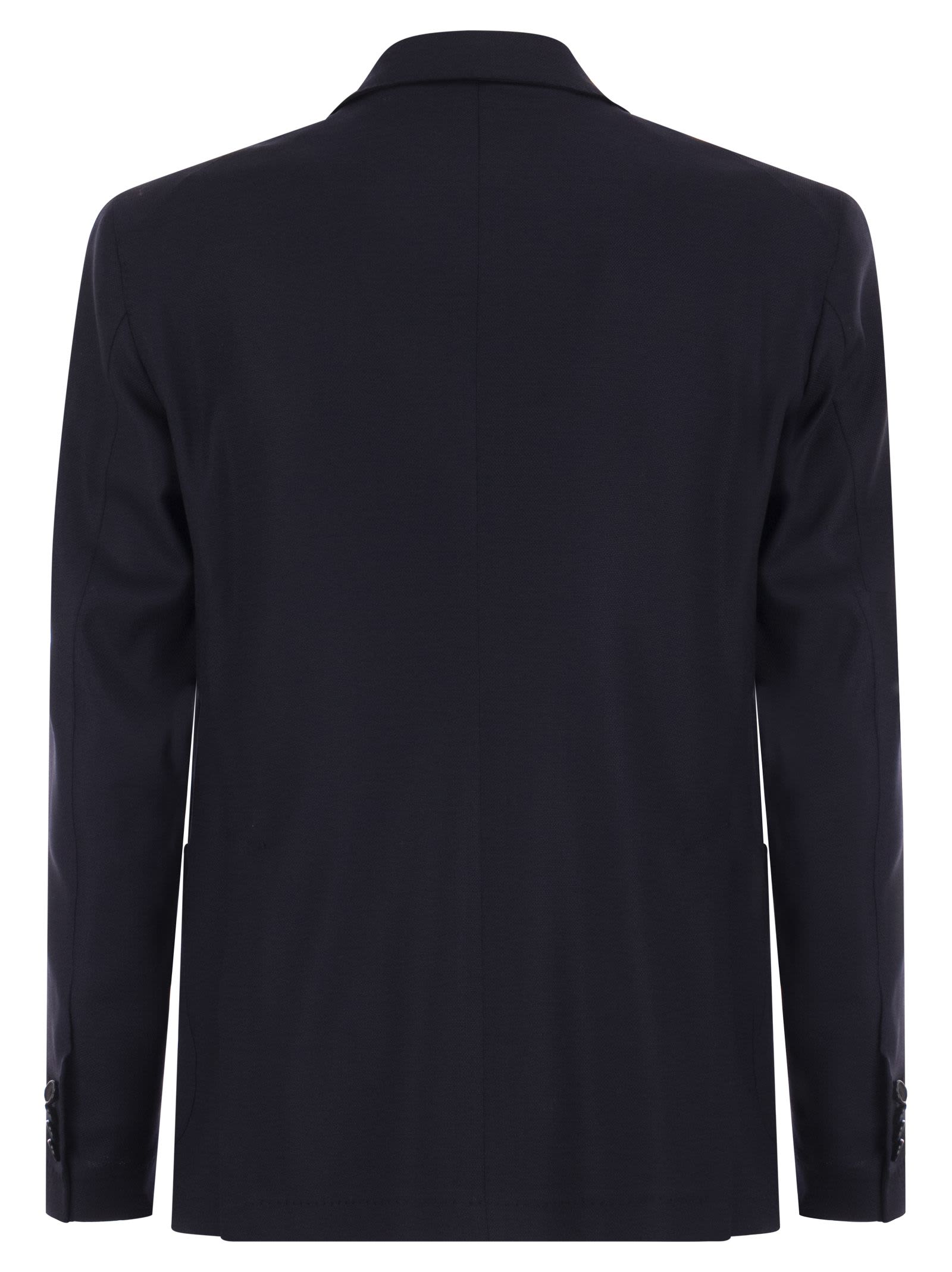 TAGLIATORE TWO-BUTTON WOOL JACKET 
