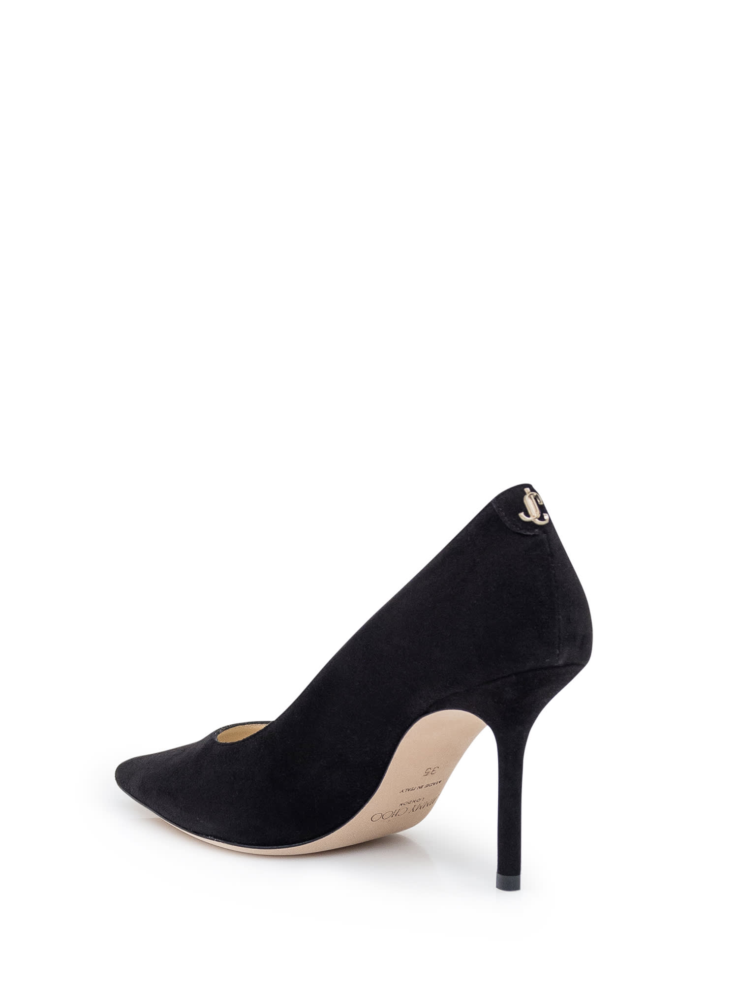 Shop Jimmy Choo Love 85 Bwj Pump In Black