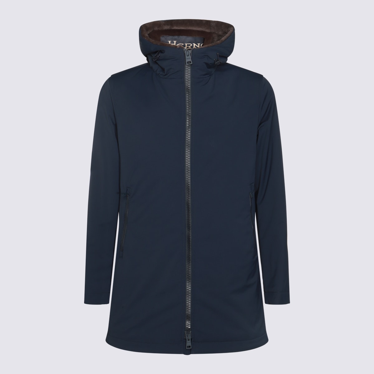 Shop Herno Blue Coat