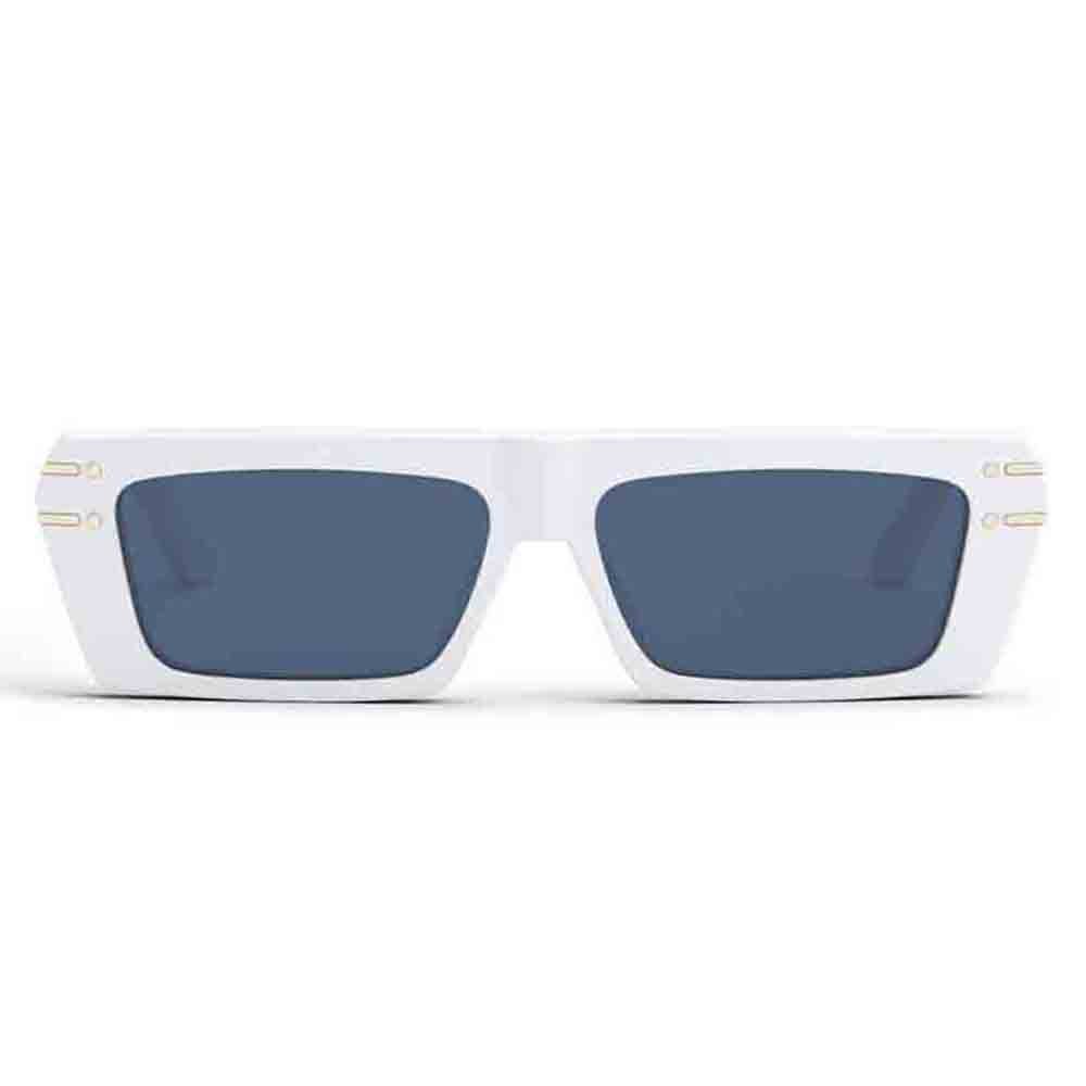 Shop Dior Sunglasses In Bianco/blu