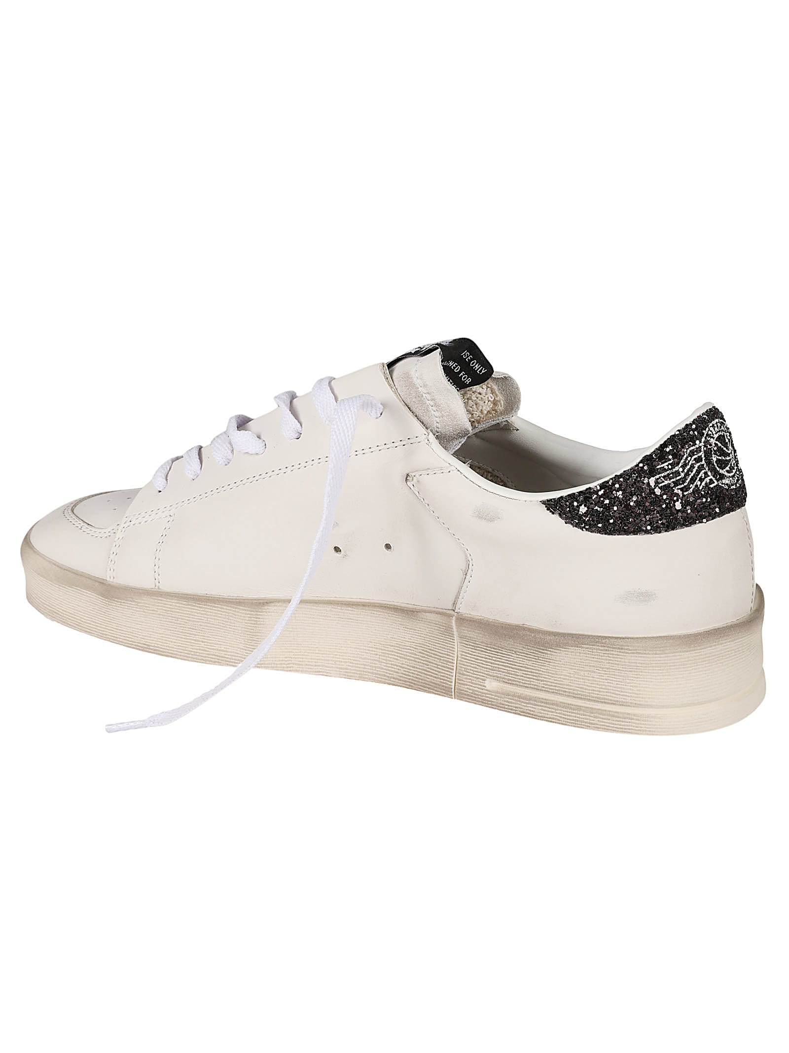 Shop Golden Goose Stardan Sneakers In White