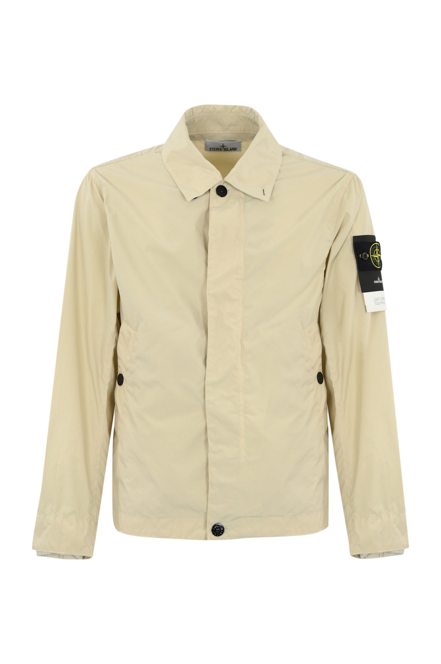 4100025 Light Compact Touch Jacket In Canvas