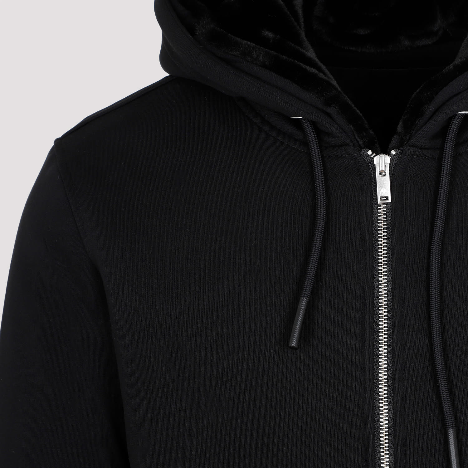 Moose Knuckles Classic Bunny 3 Jacket In Black Cotton Blend In Black