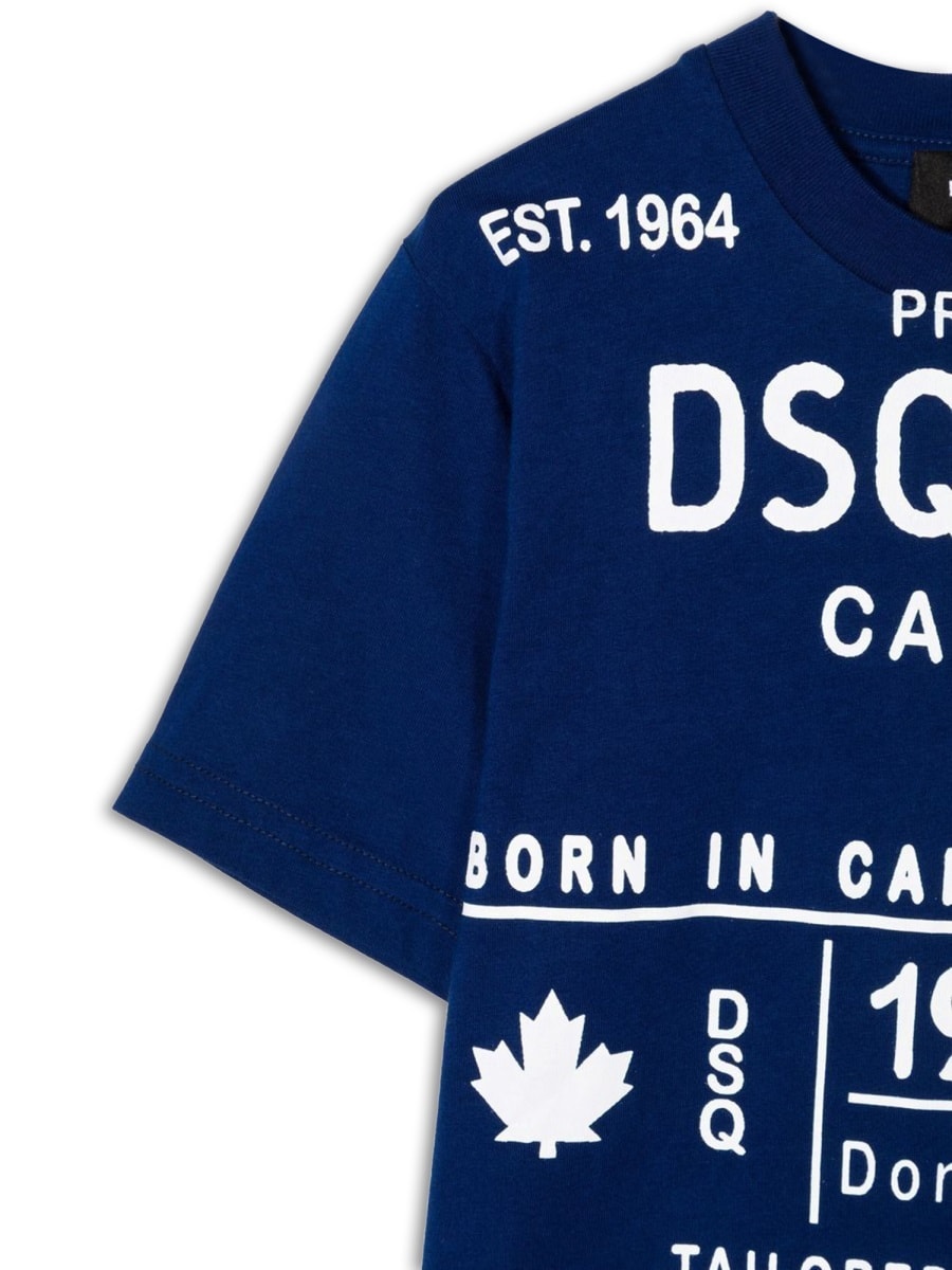 DSQUARED2 SLOUCH FIT MAGLIETTA