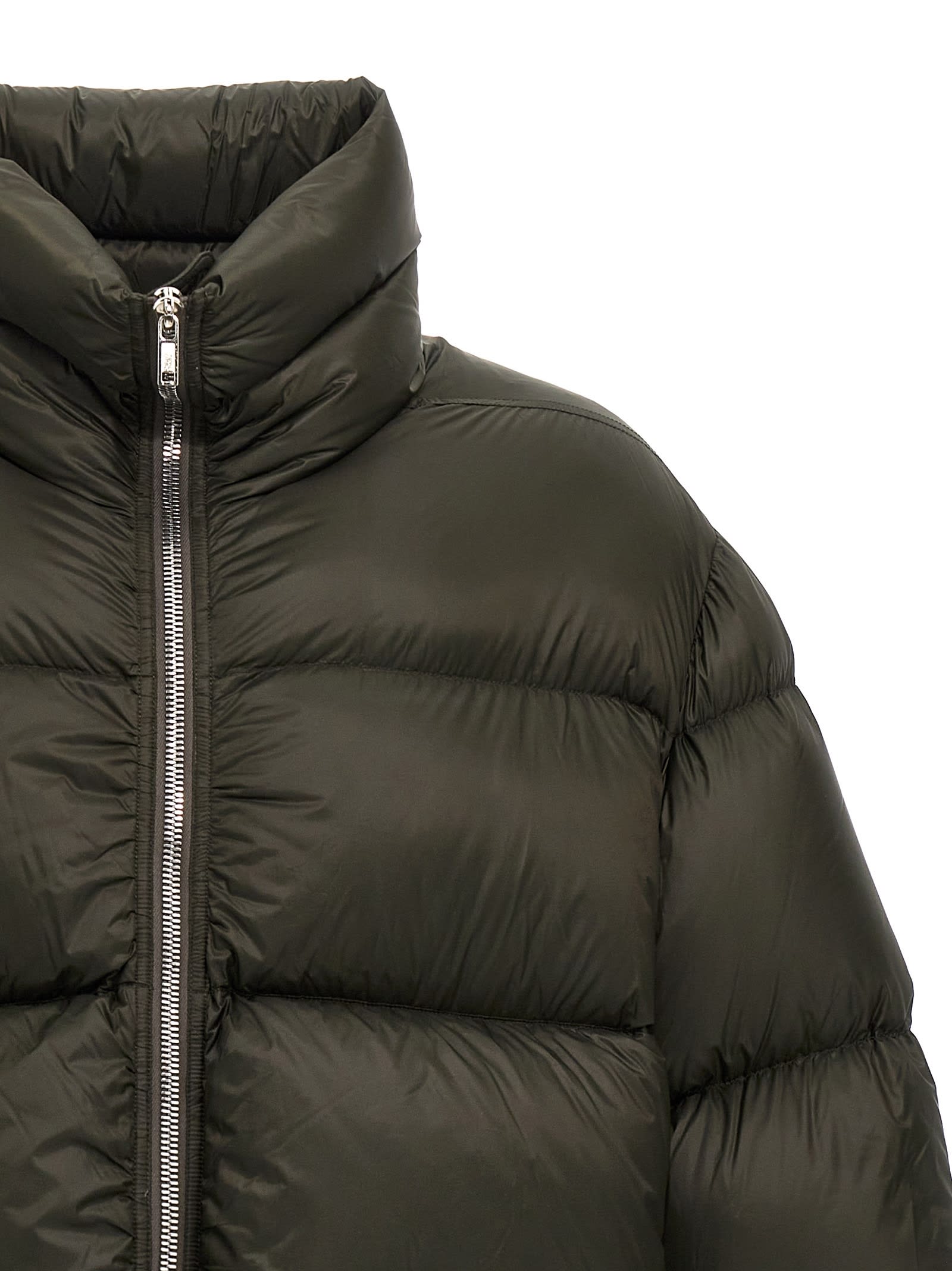 Shop Rick Owens Turtle Down Jacket