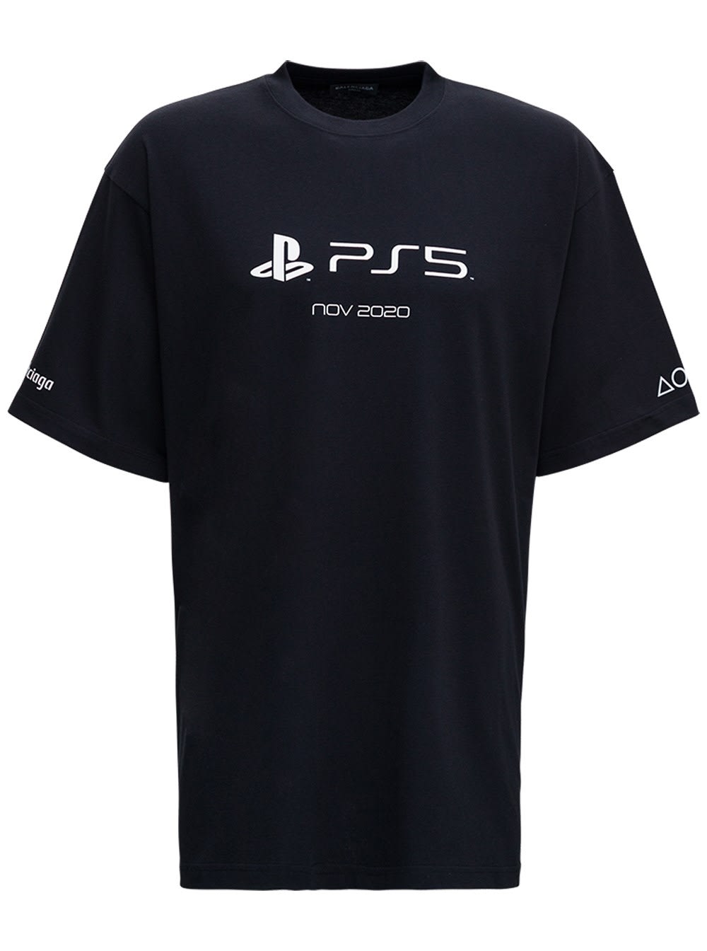 Balenciaga Cotton T-shirt With Playstation Boxy Print
