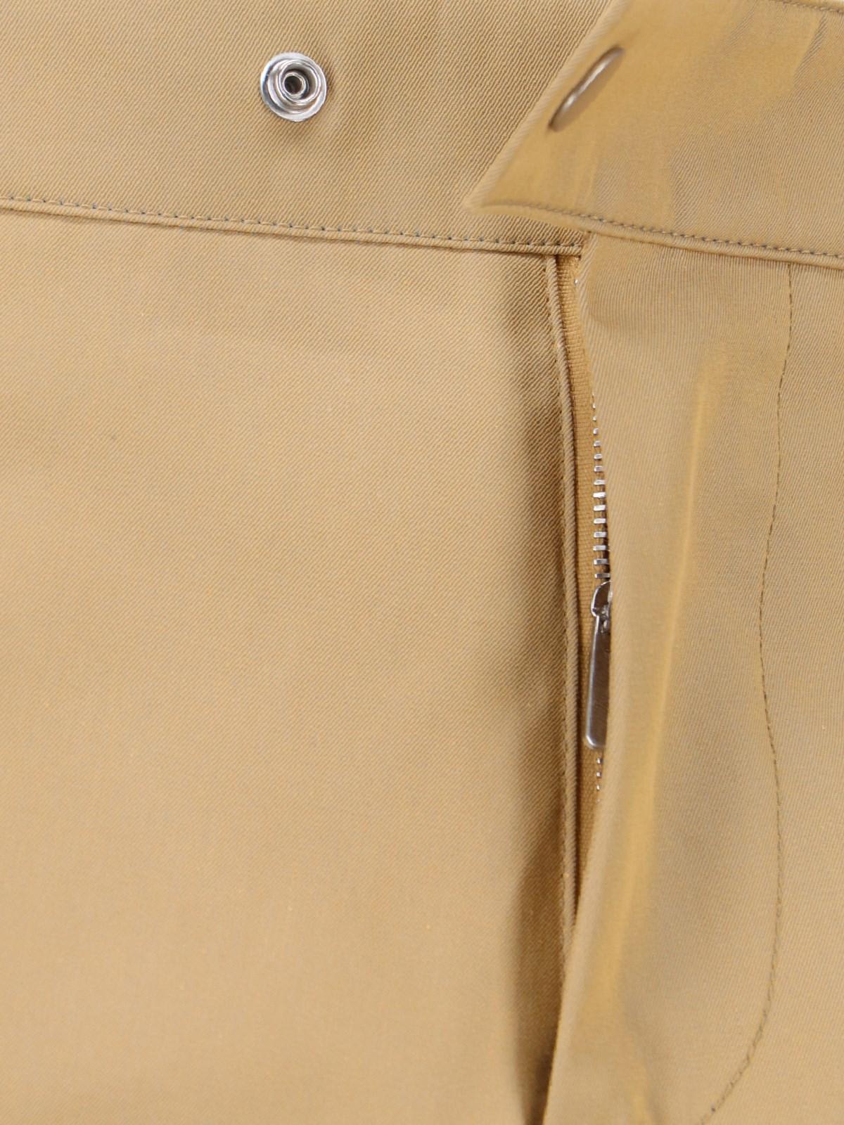 Shop Burberry Straight Pants In Spelt