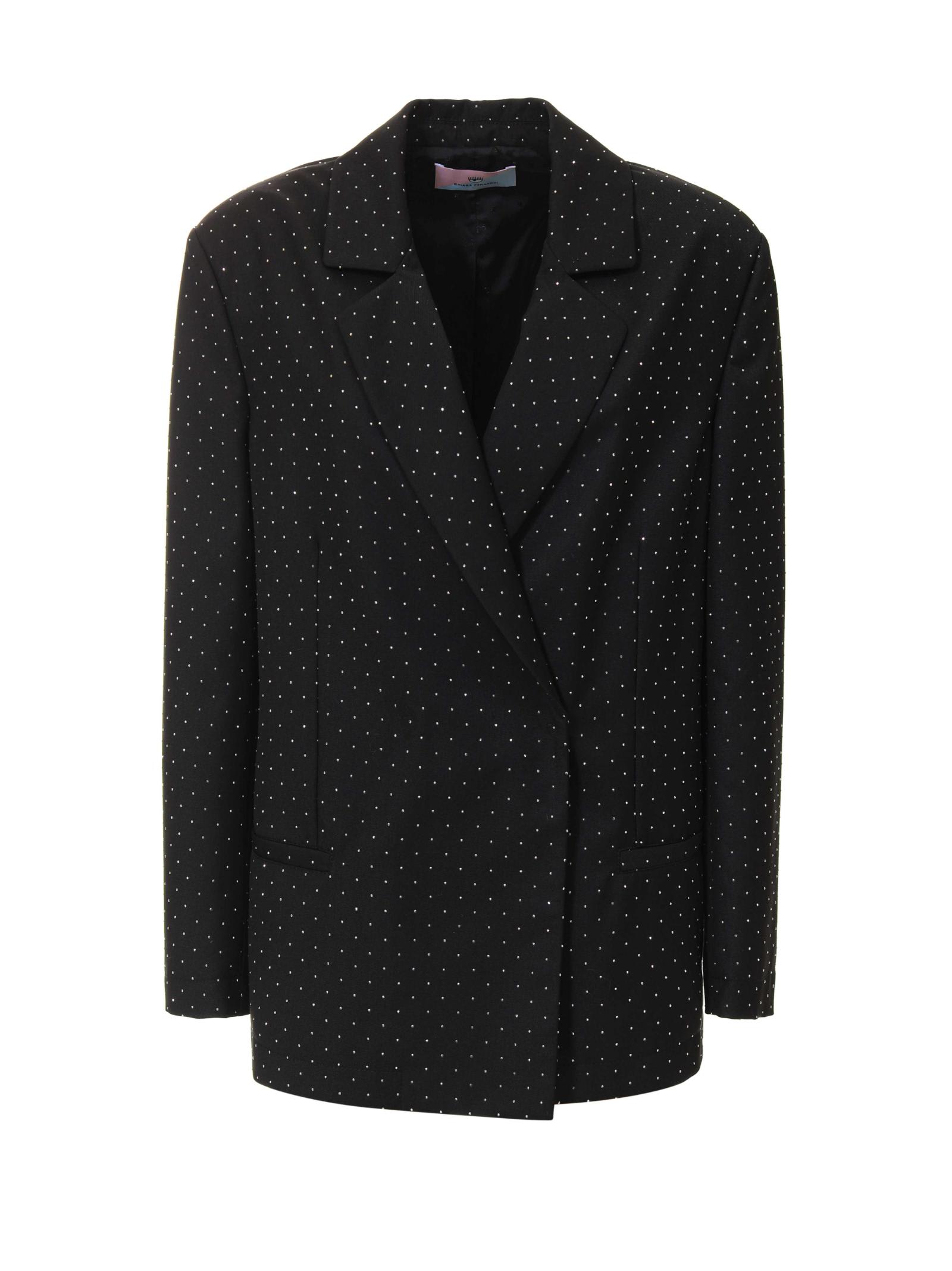 Chiara Ferragni Jacket In Black