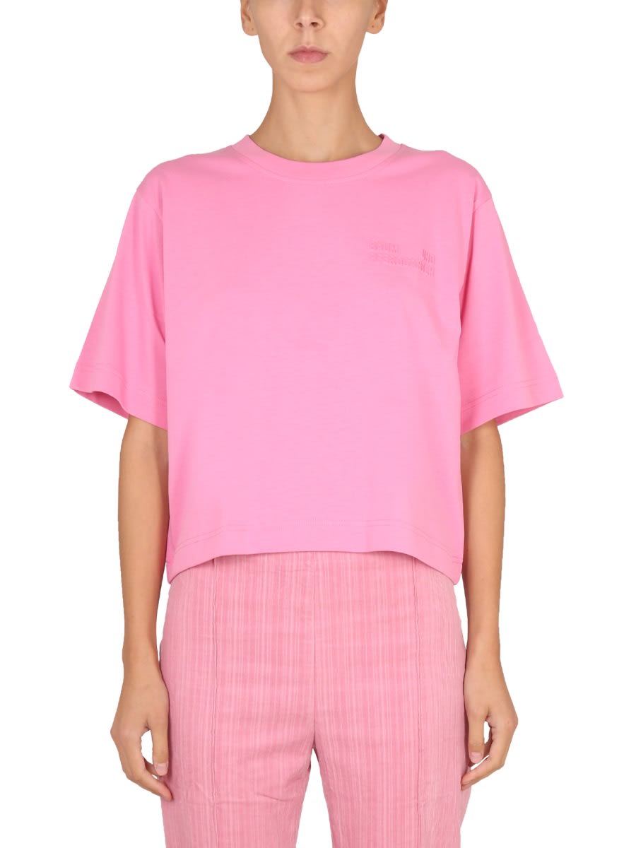 Shop Baum Und Pferdgarten T-shirt Jian In Pink