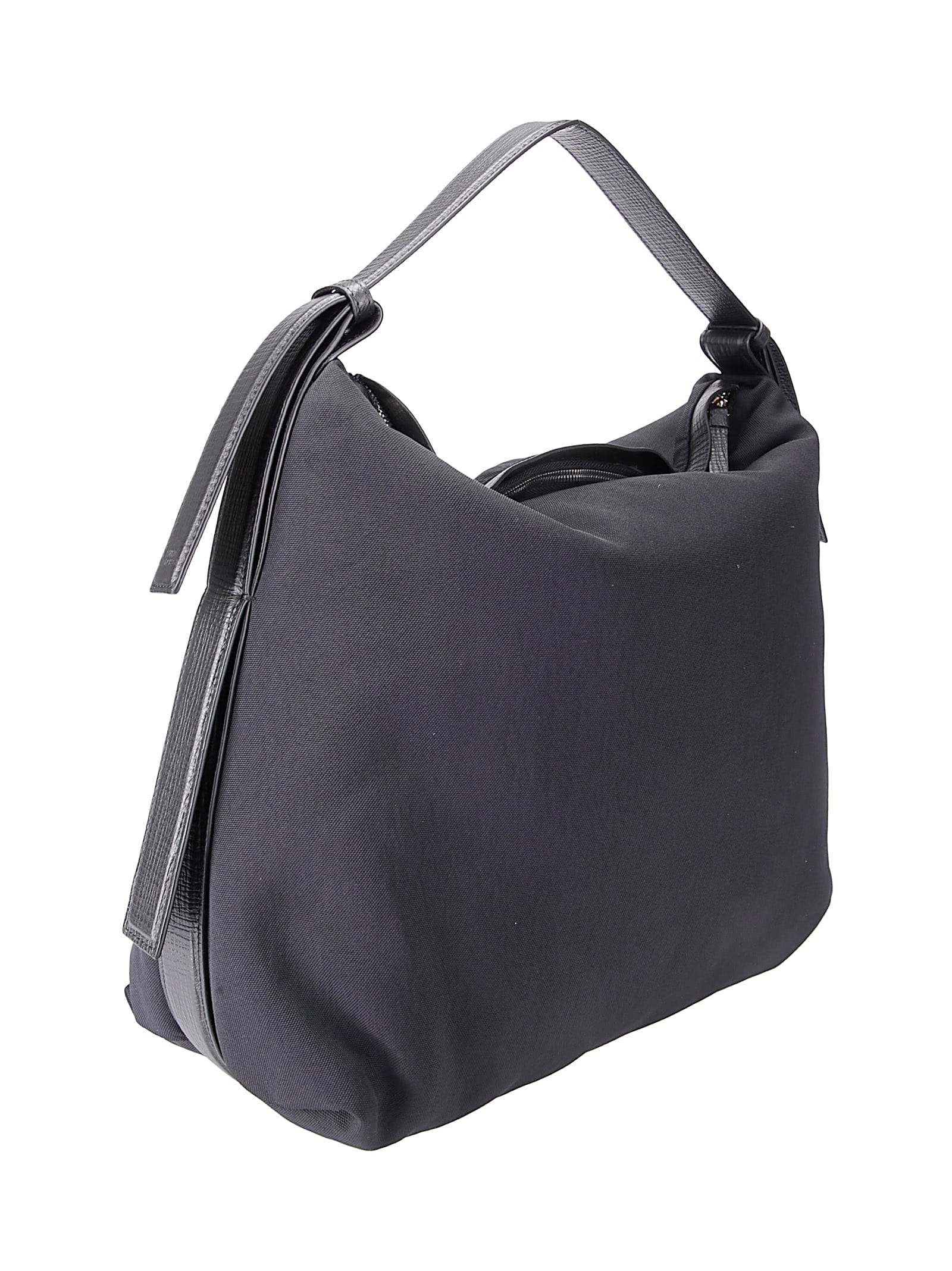 Studio Nicholson Nylon Shoulder Bag In Black
