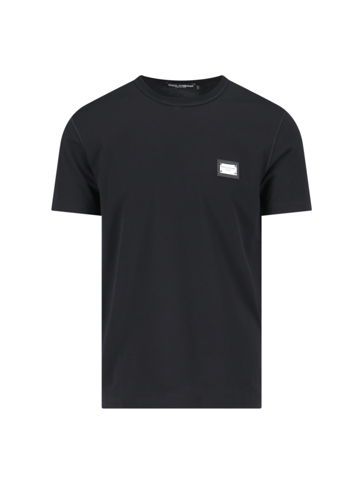 Shop Dolce & Gabbana Logo T-shirt In Black