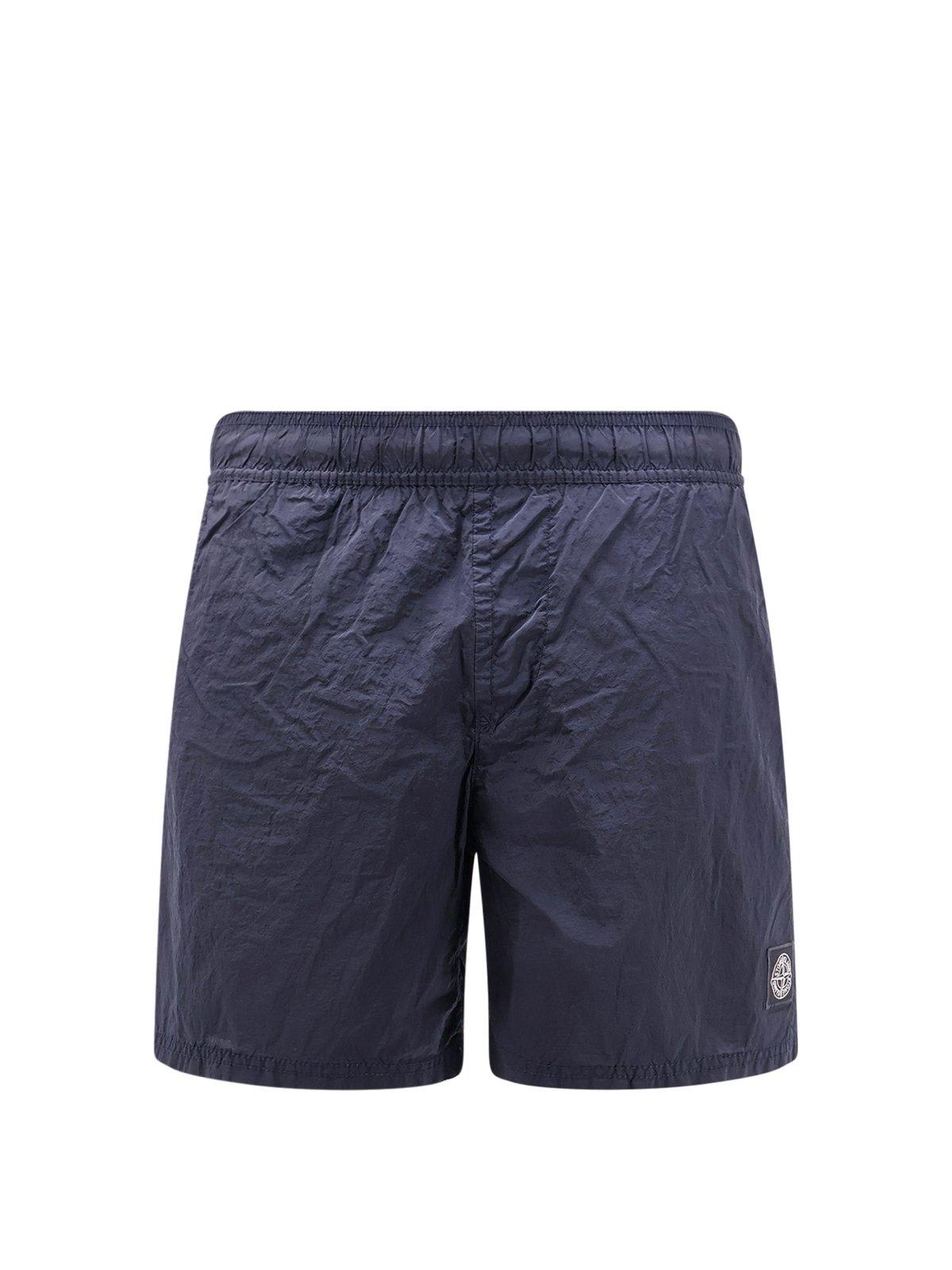 Compass-patch Swim Shorts