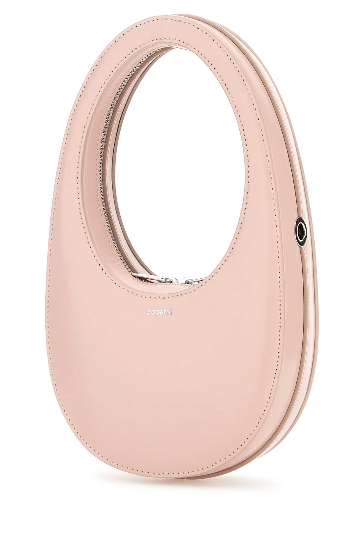 COPERNI LIGHT PINK LEATHER MINI SWIPE HANDBAG 
