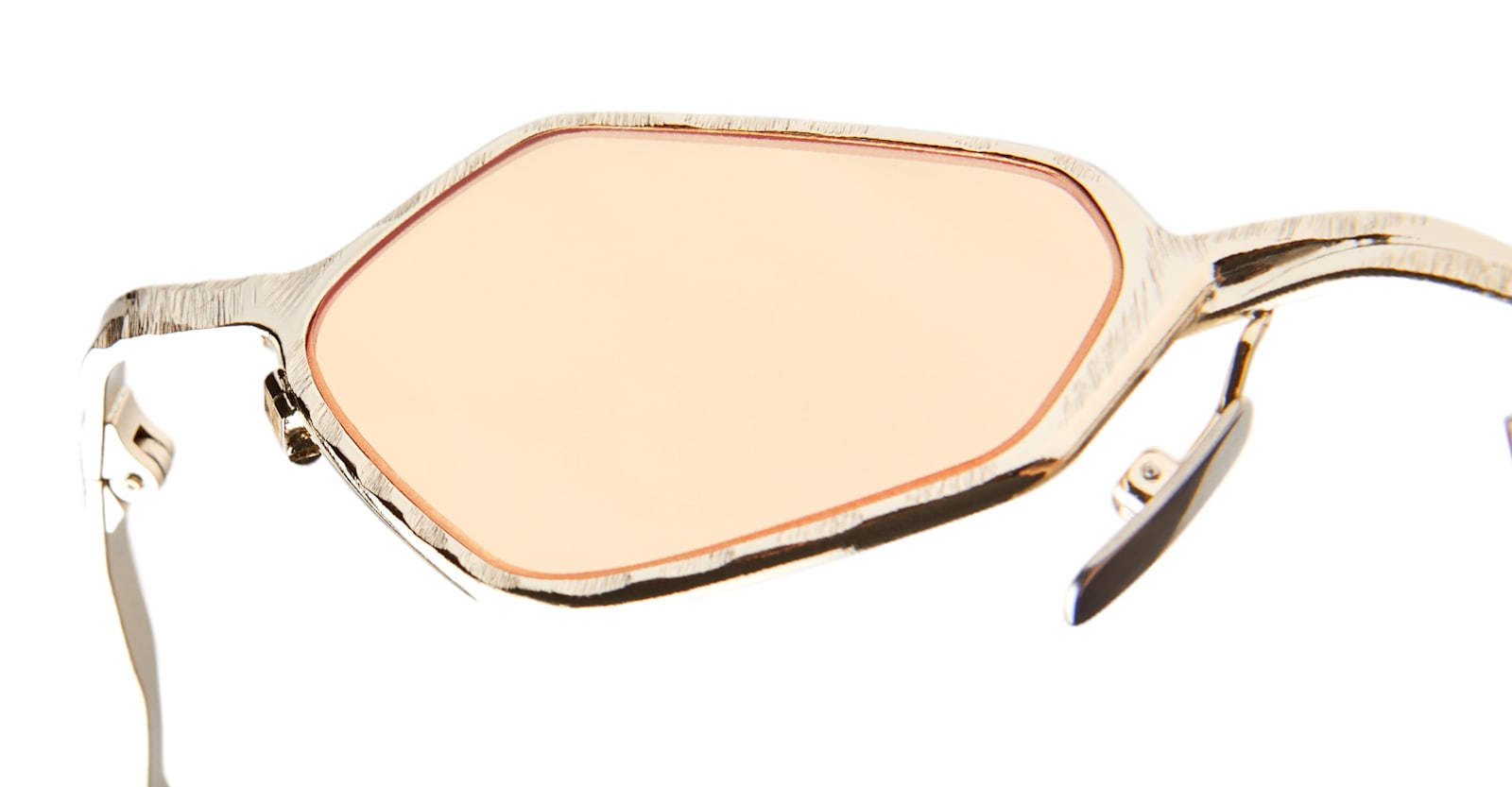 Kuboraum Mask Z25 - Light Gold Sunglasses In Gold