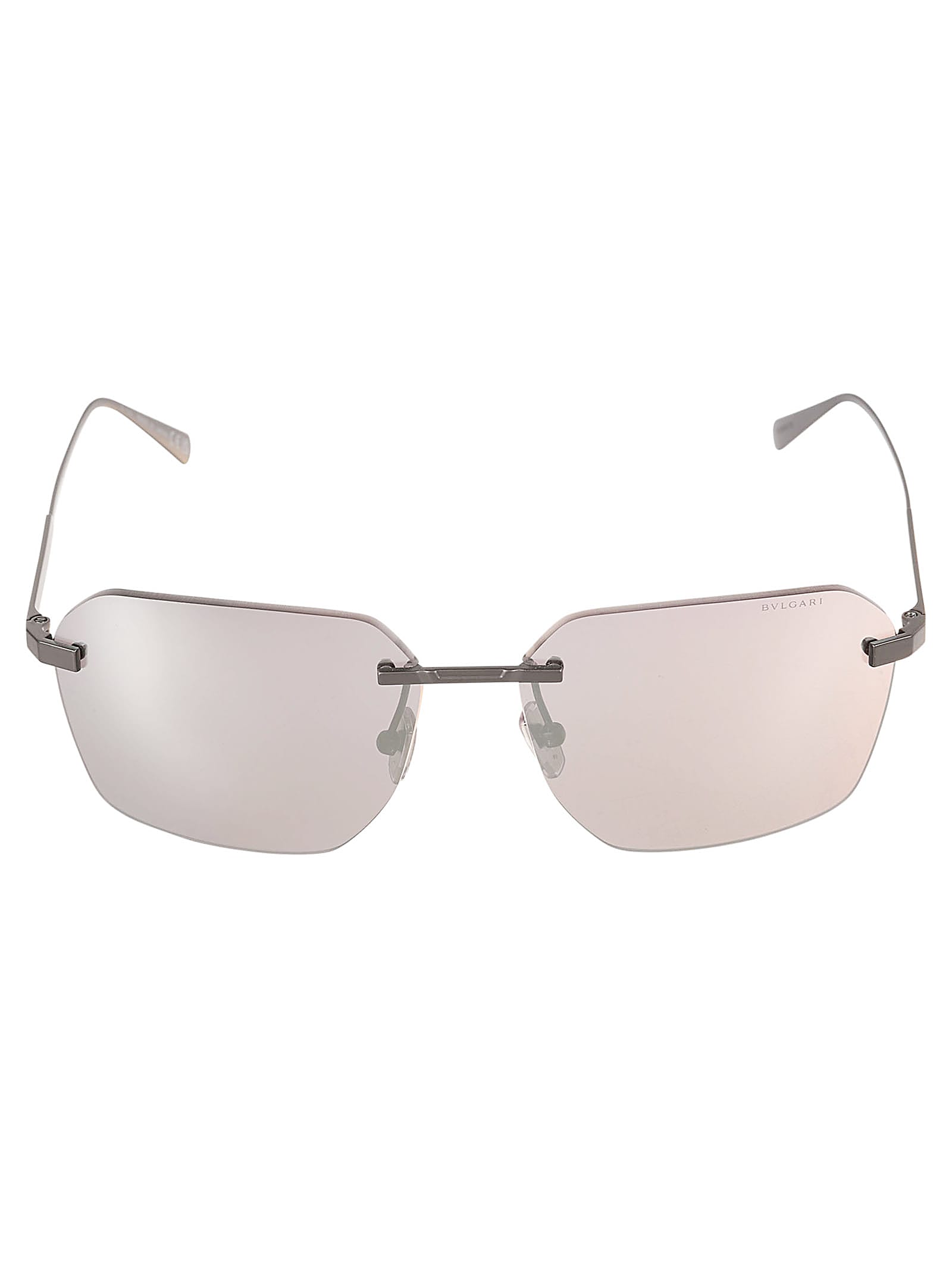 Bulgari Bv40029u Sunglasses In 13c - Silver