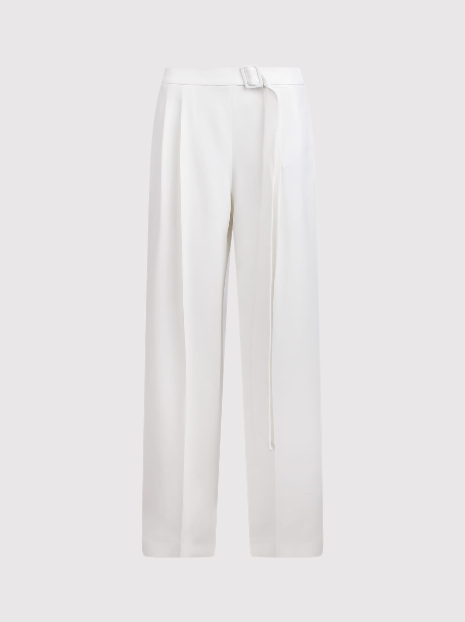 Shop Ermanno Scervino Tailored Trousers In White