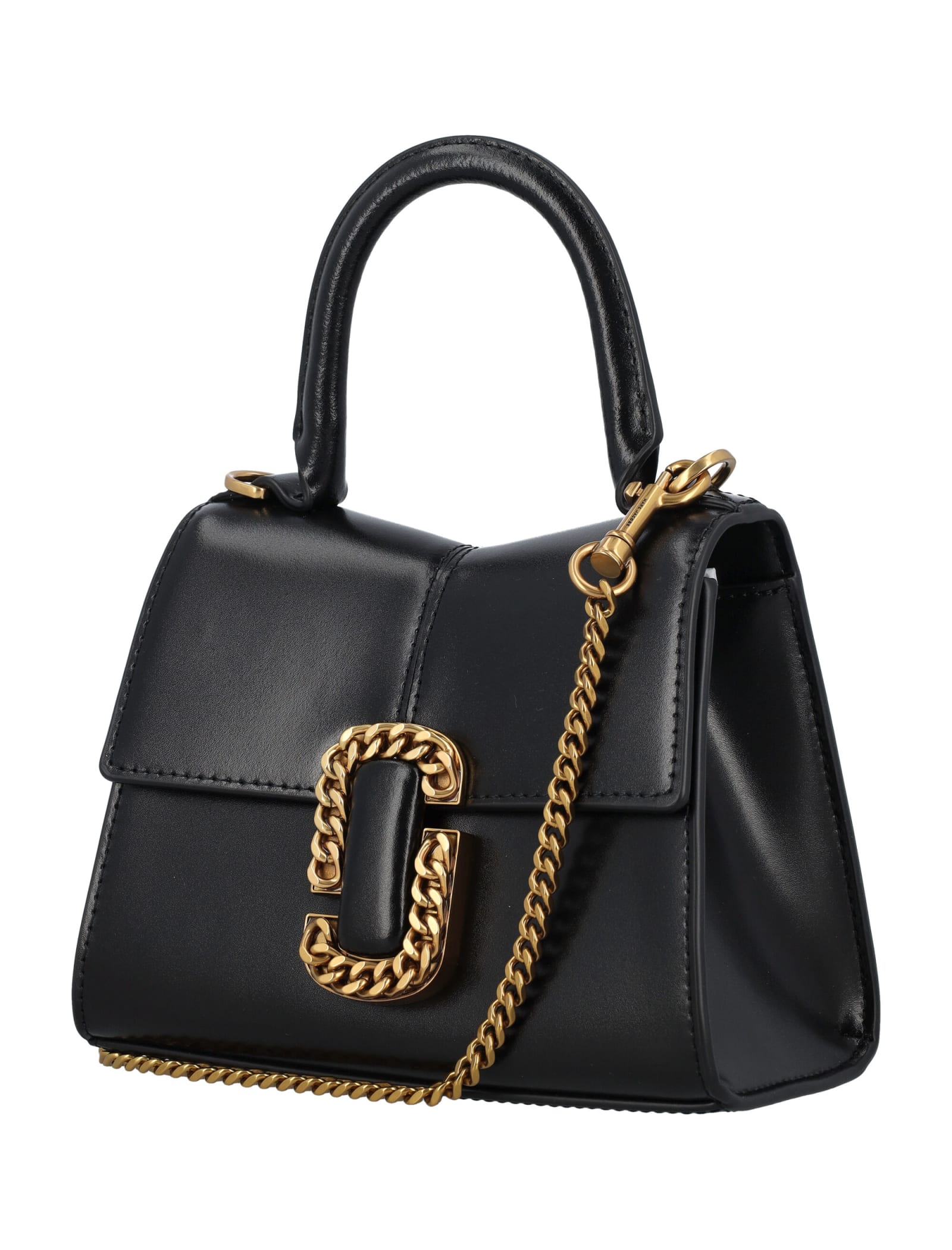 Marc Jacobs The St Marc Mini Top Handle Bag In Black | ModeSens