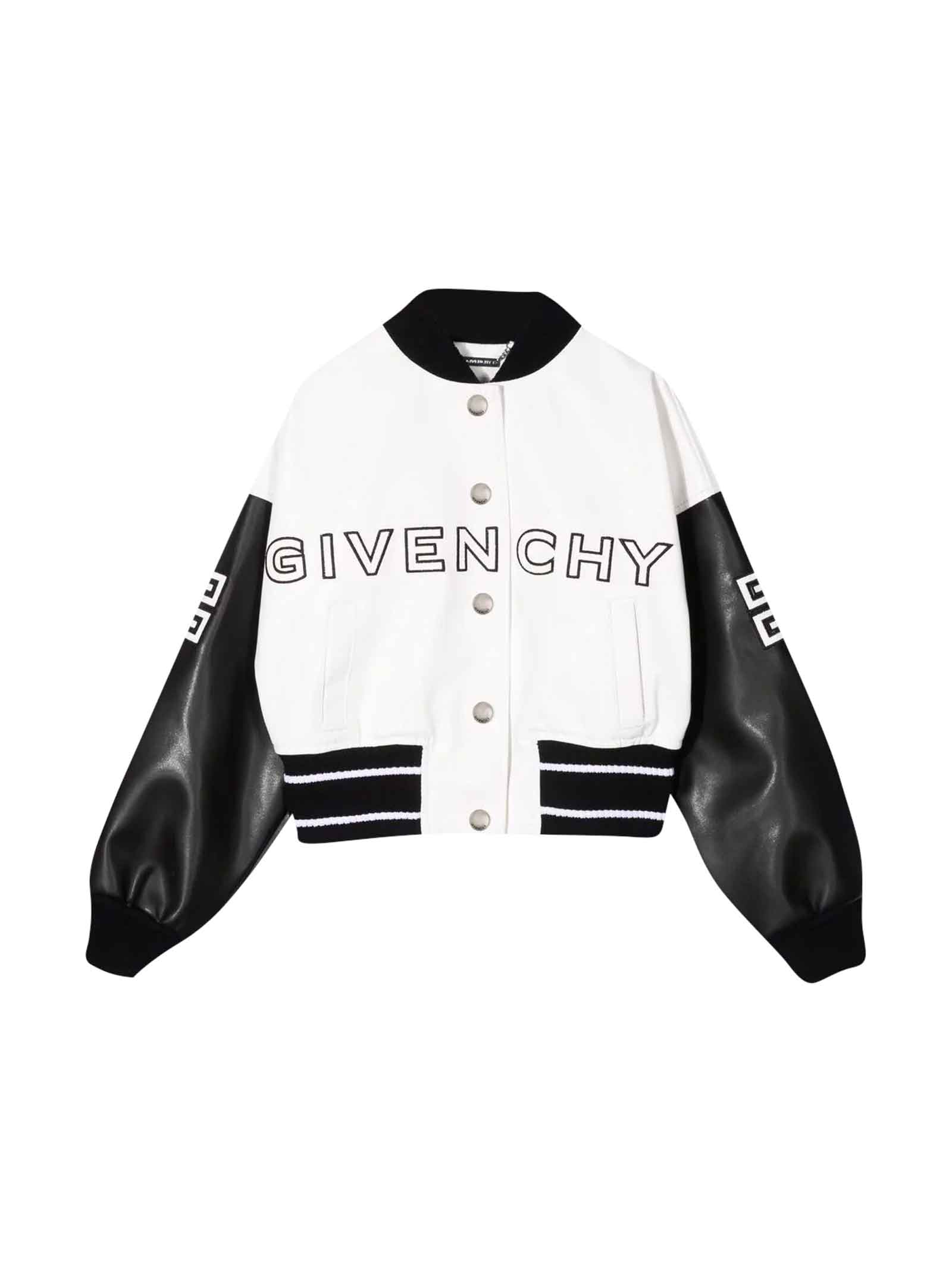 Givenchy Black And White Unisex Lightweight Jacket