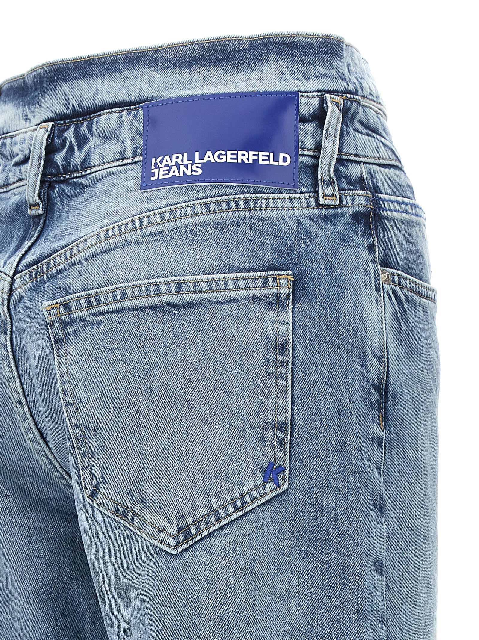 Shop Karl Lagerfeld Klj Jeans In Blue