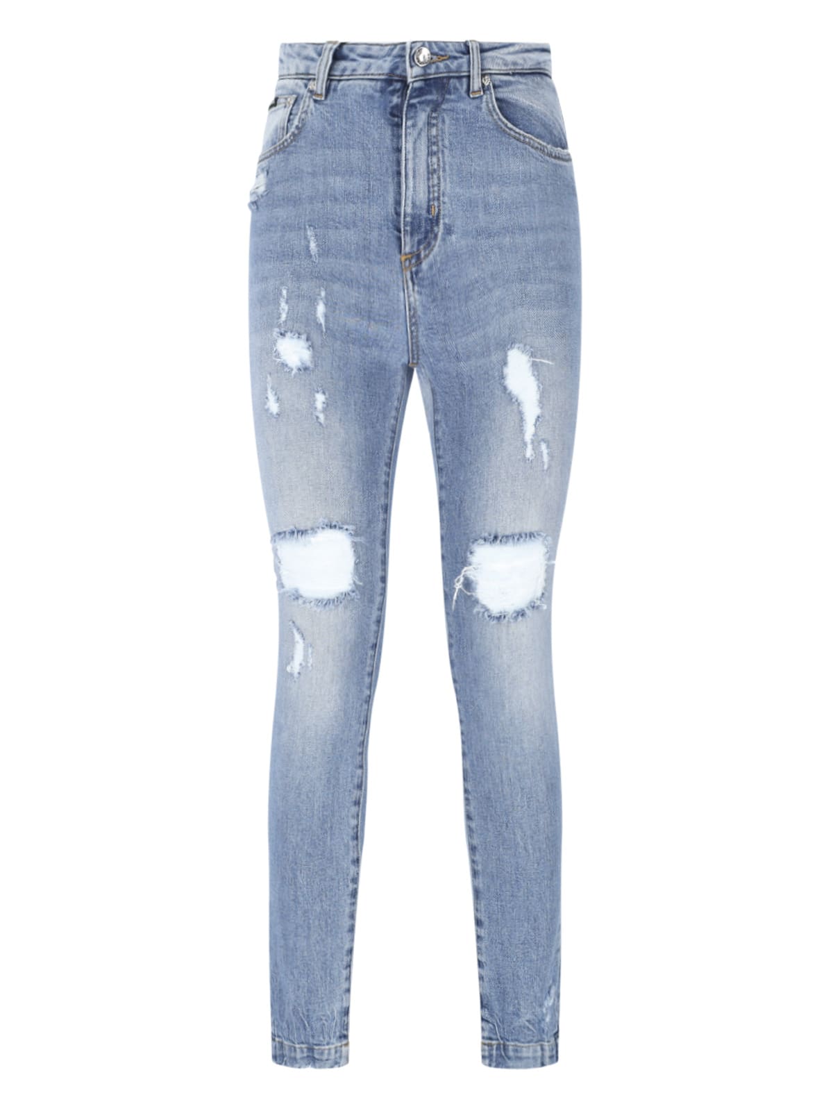 Dolce & Gabbana Audrey Jeans Blue In Blue