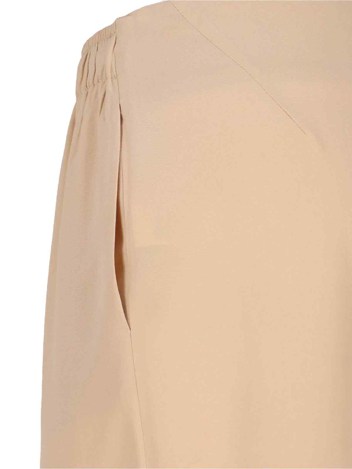 Ermanno Scervino Elastic Waist Casual Pants In Brown