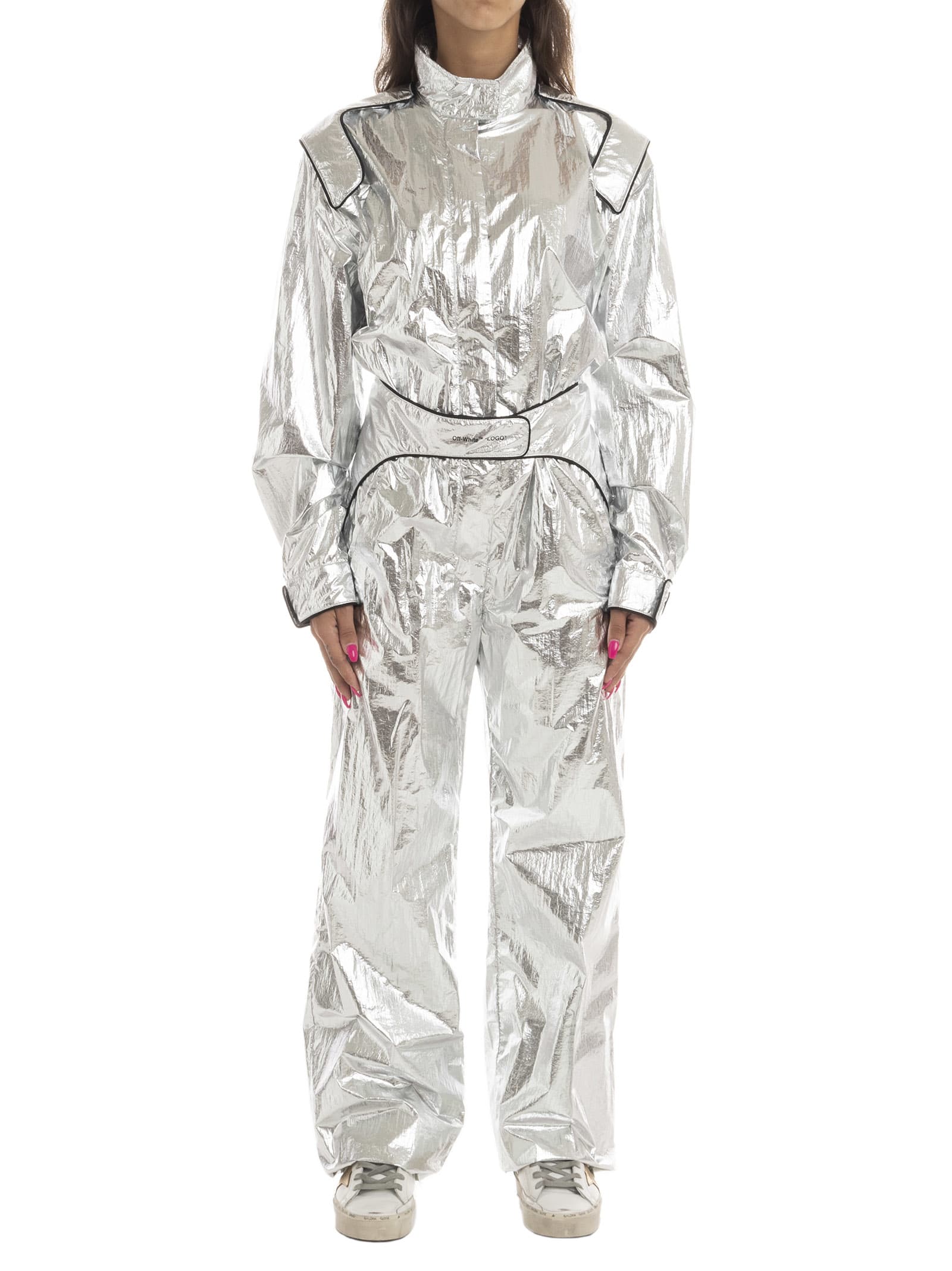 white racing jumpsuit