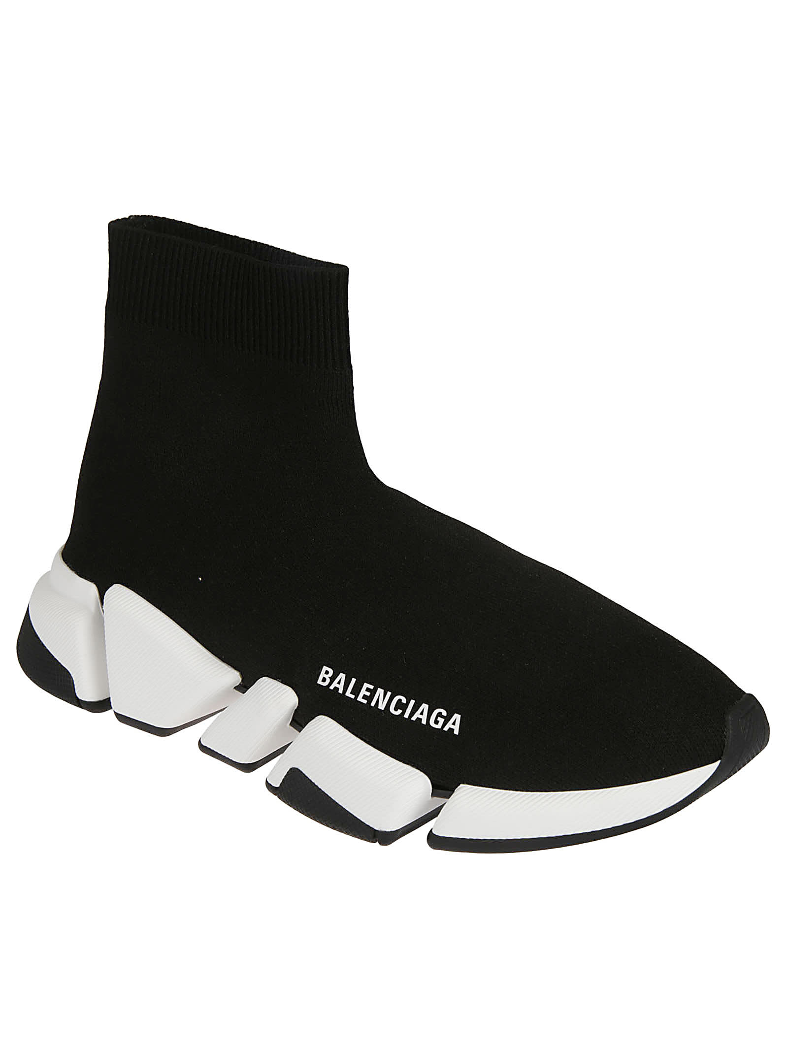 balenciaga logo sock sneakers