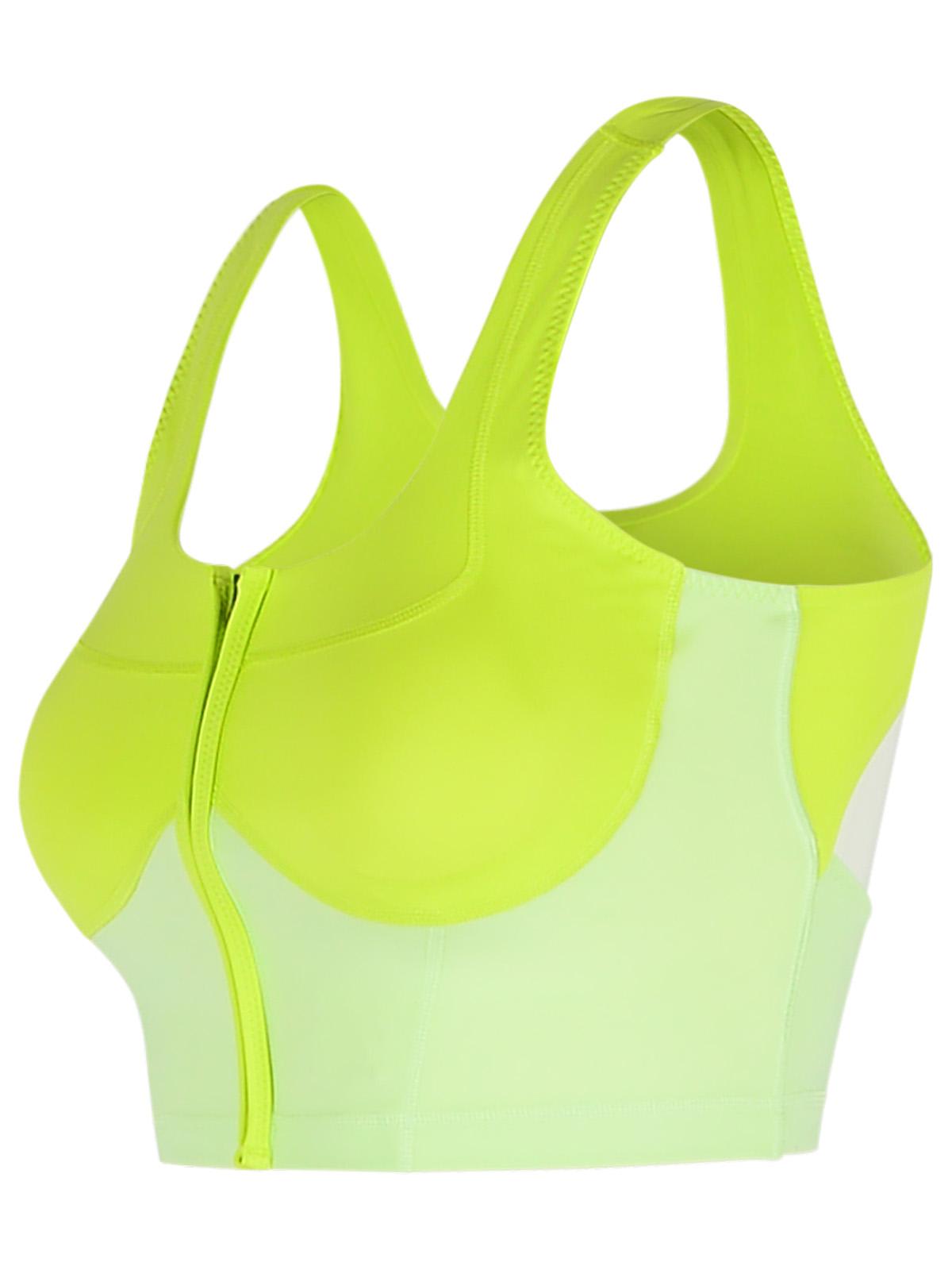 Shop Adidas By Stella Mccartney Green Polyester Top