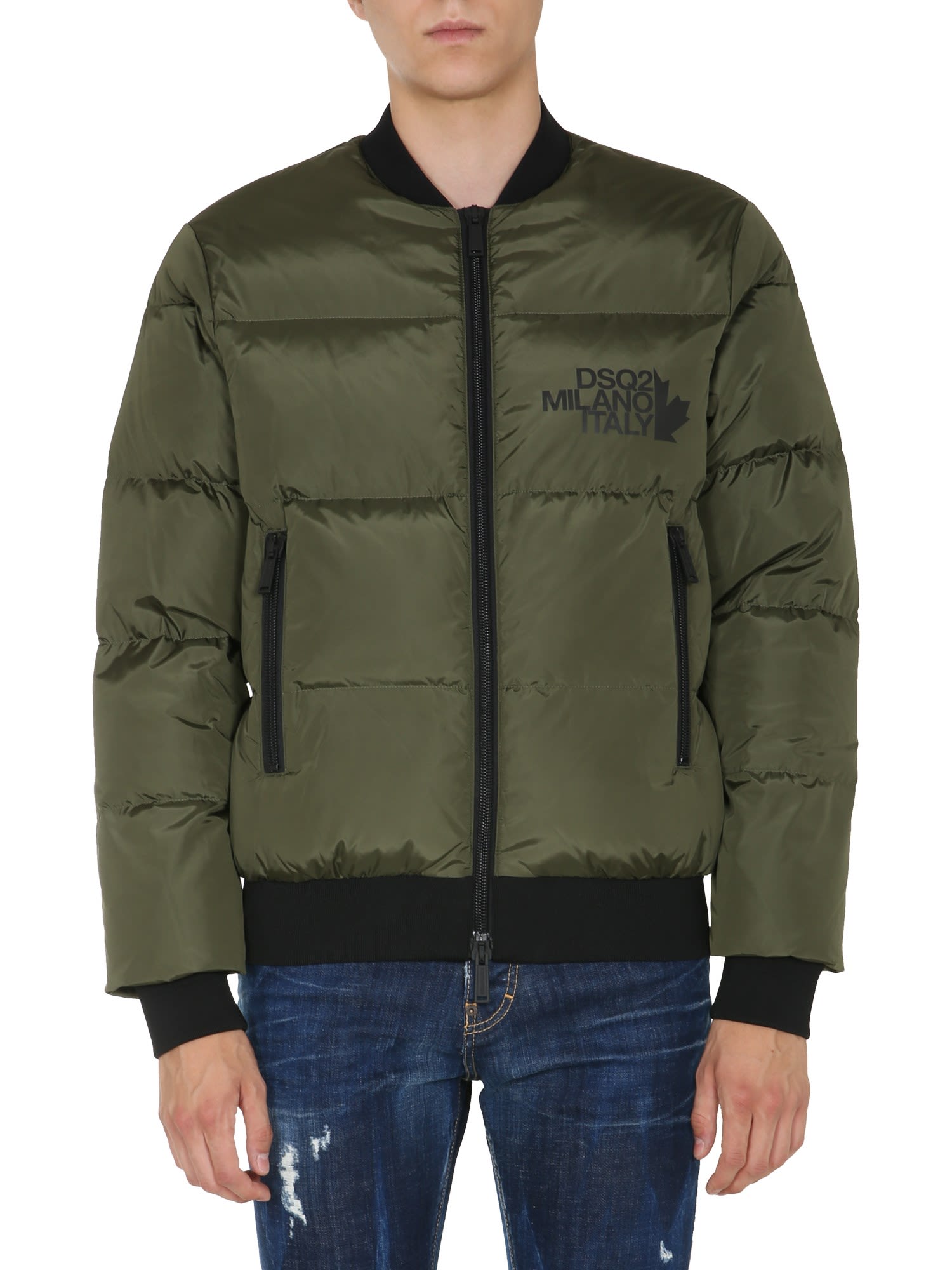 DSQUARED2 BOMBER WITH LOGO