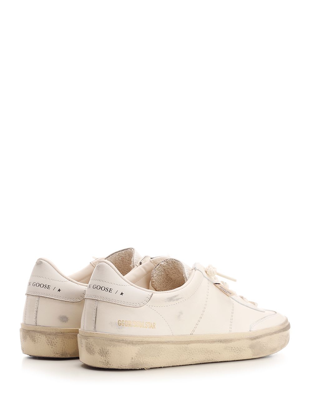 Shop Golden Goose Soul Star Sneakers In White