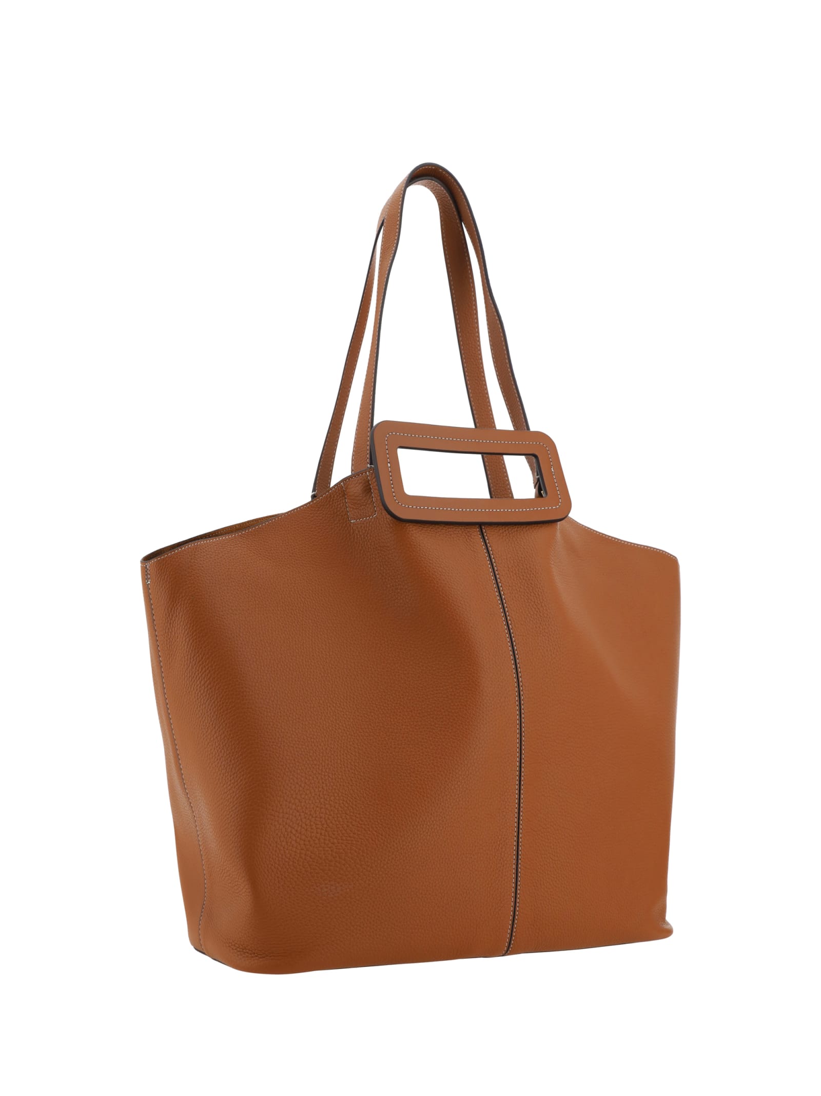 Shop Staud Grande Shoulder Bag In Tan Tan