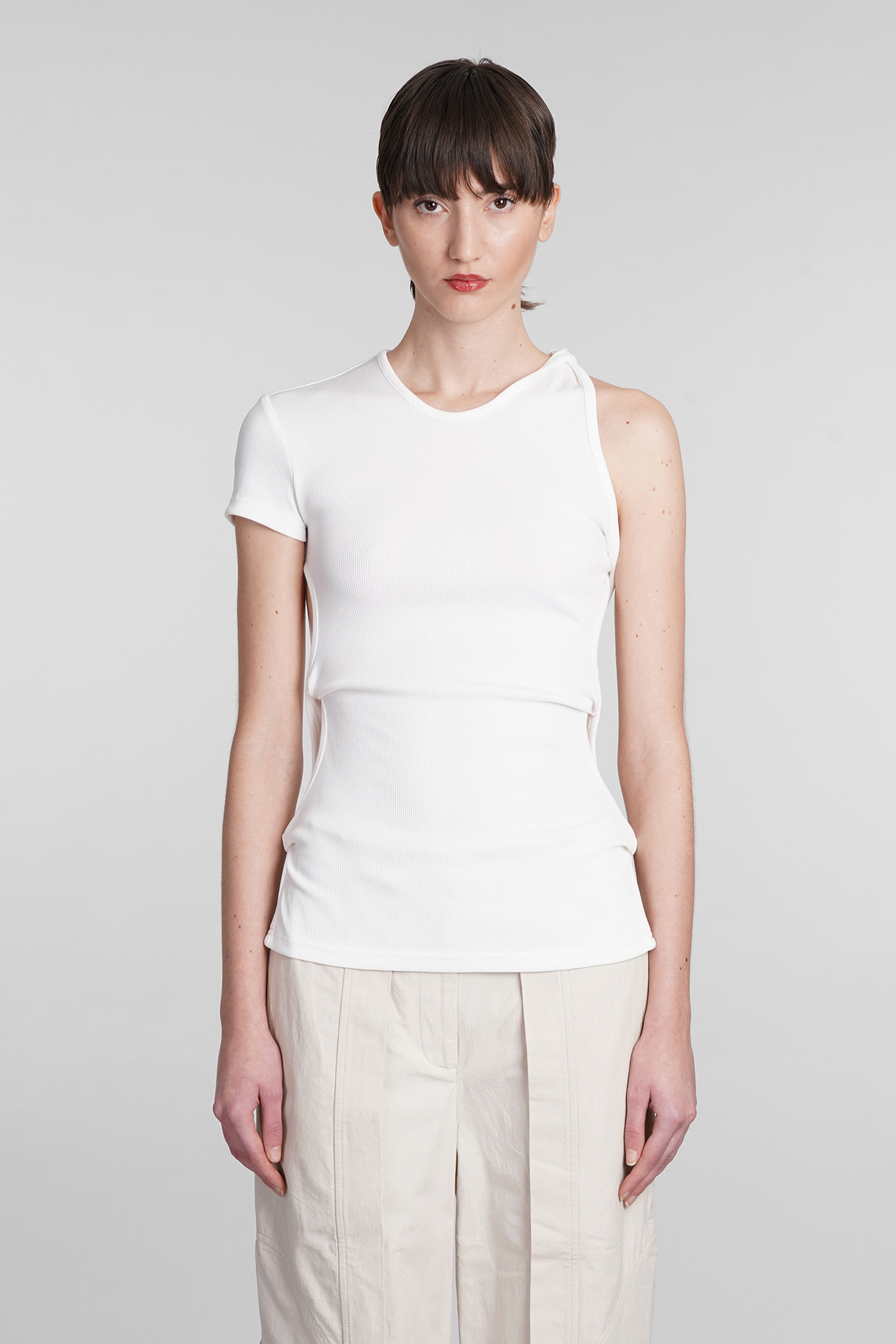 Christopher Esber T-shirt In White Polyester