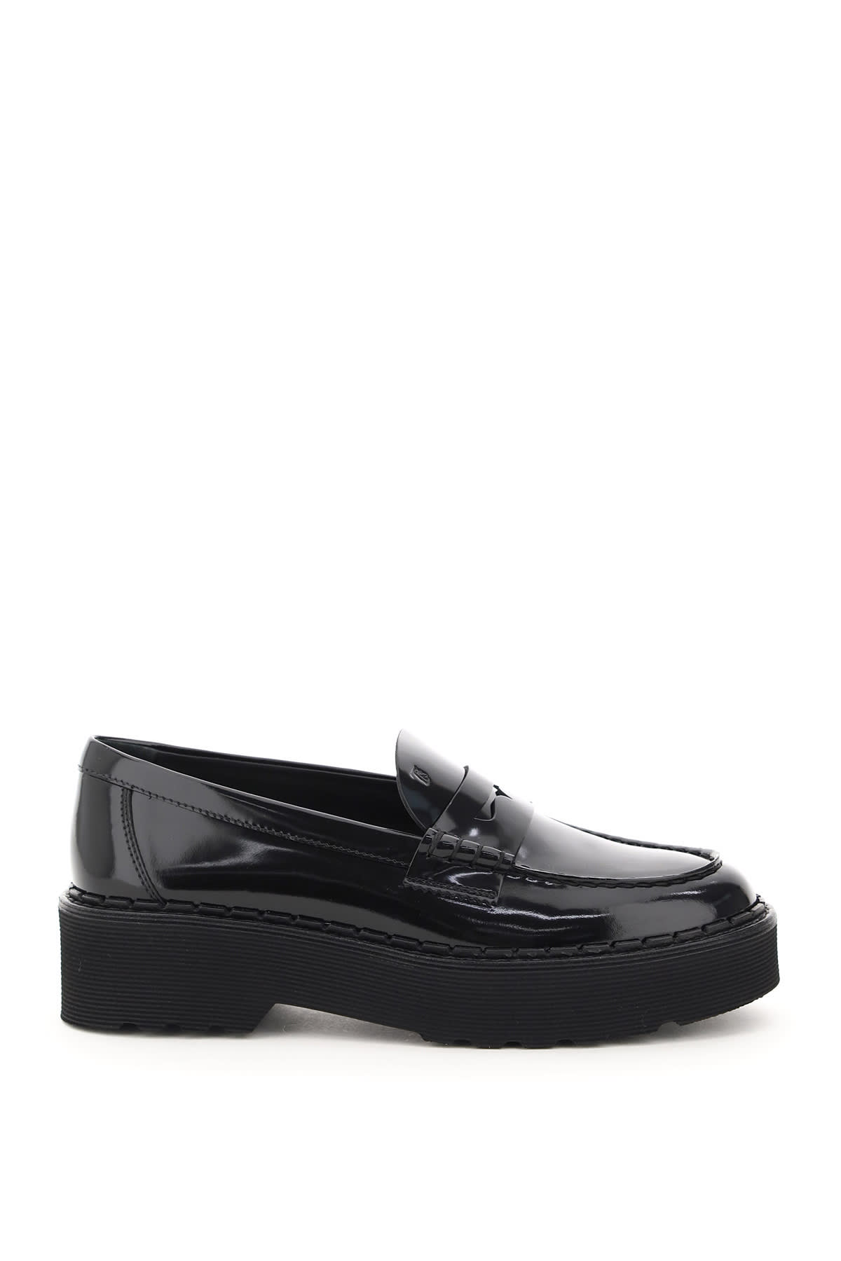Tods Patent Leather Loafers