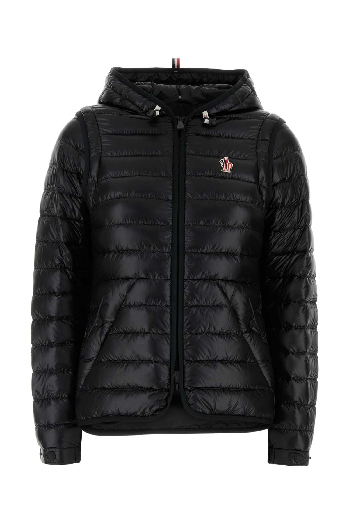 Black Nylon Karura Down Jacket