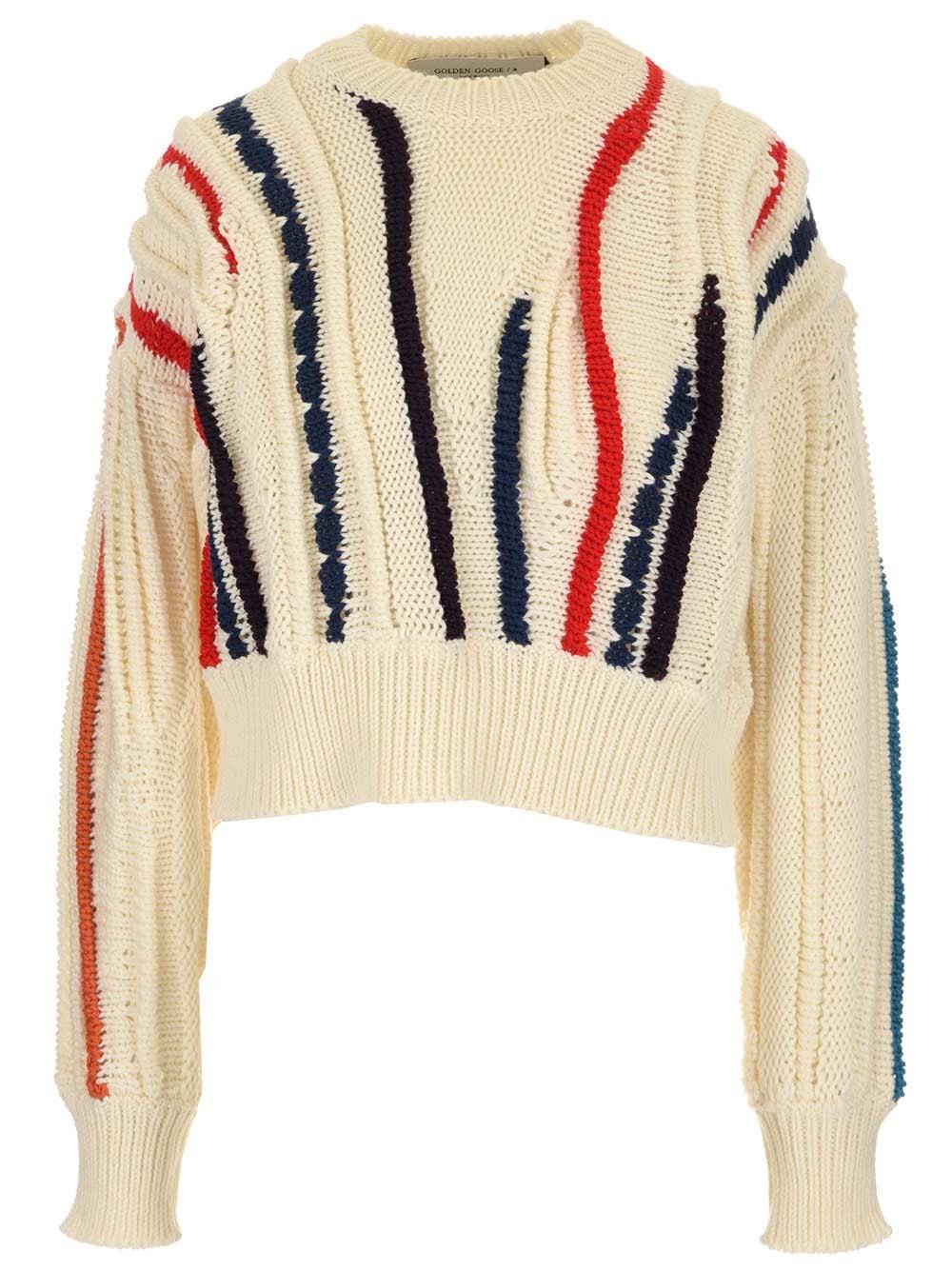 Golden Goose Striped Knit Sweater