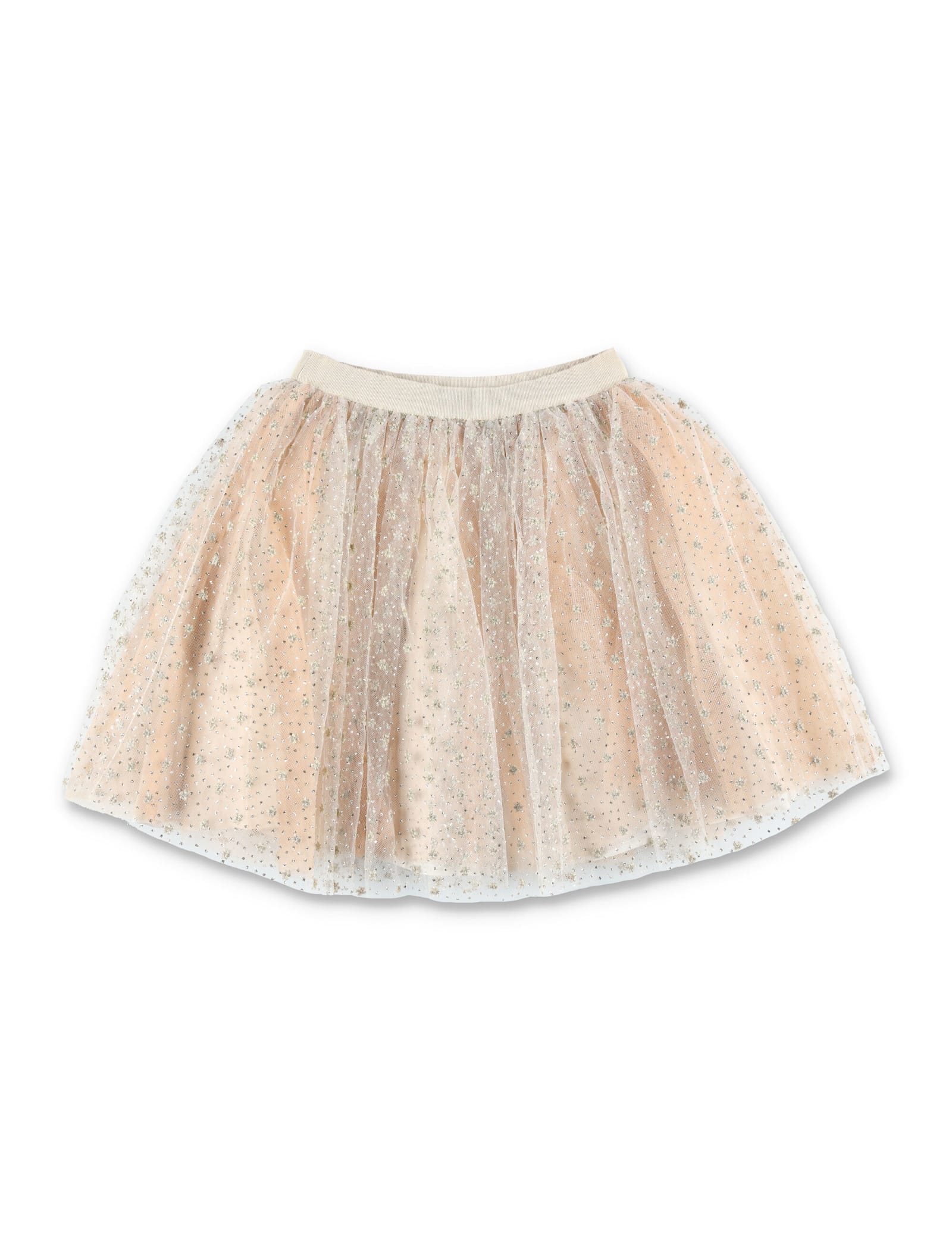 Bonpoint Embroidered Tulle Skirt In Animal Print