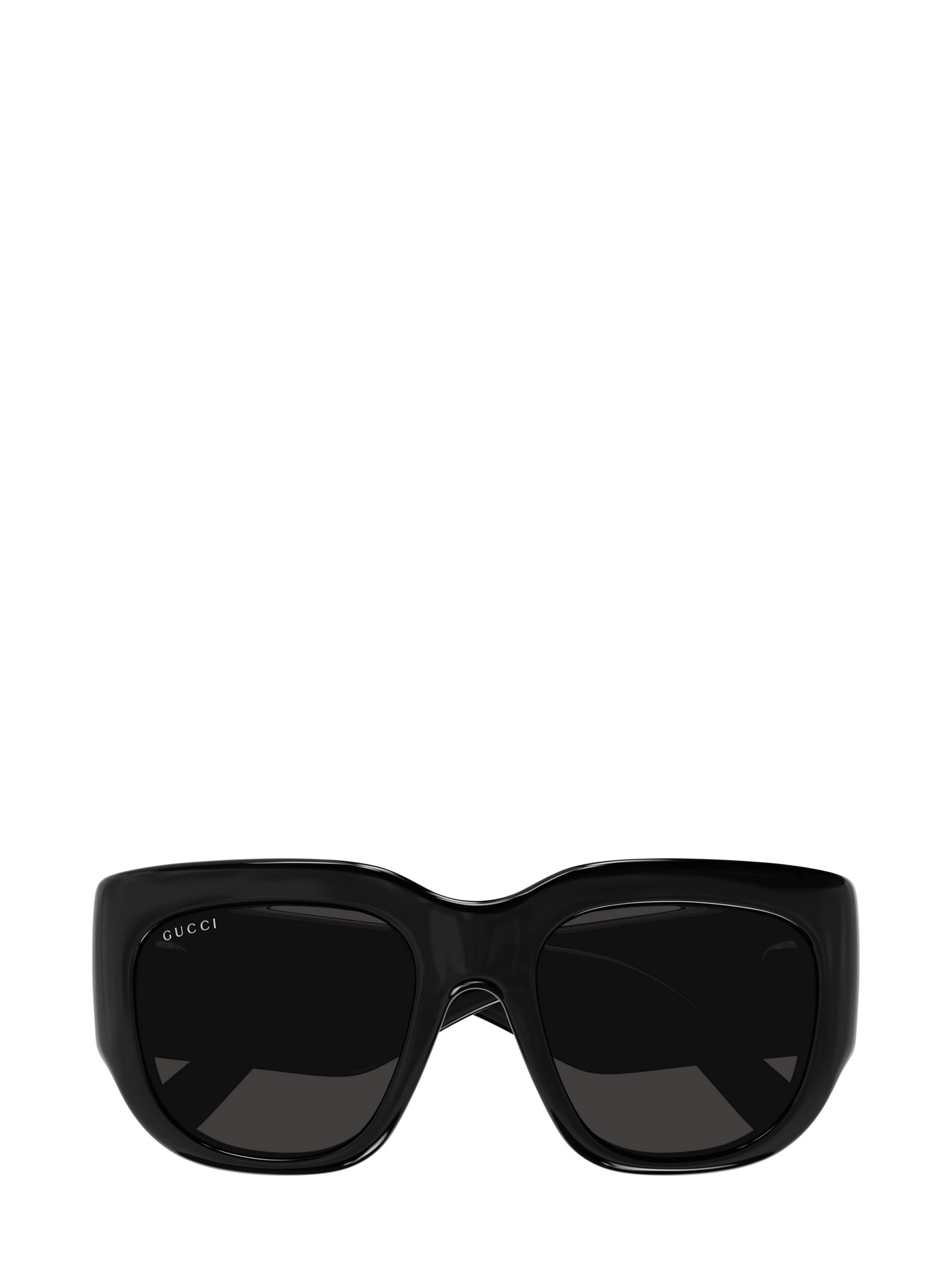 Shop Gucci Gg1545s Black Sunglasses